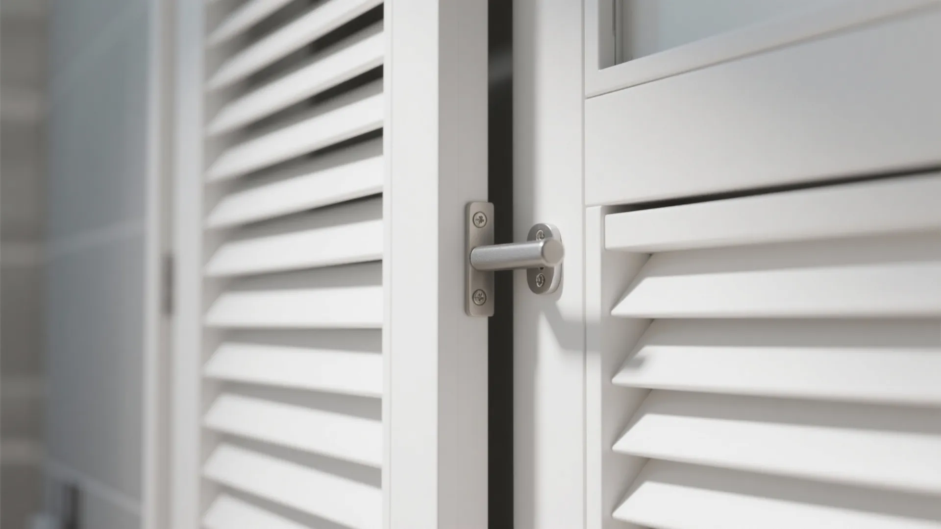 Hybrid Panel: Upper Louver + Lower Solid for Ventilation