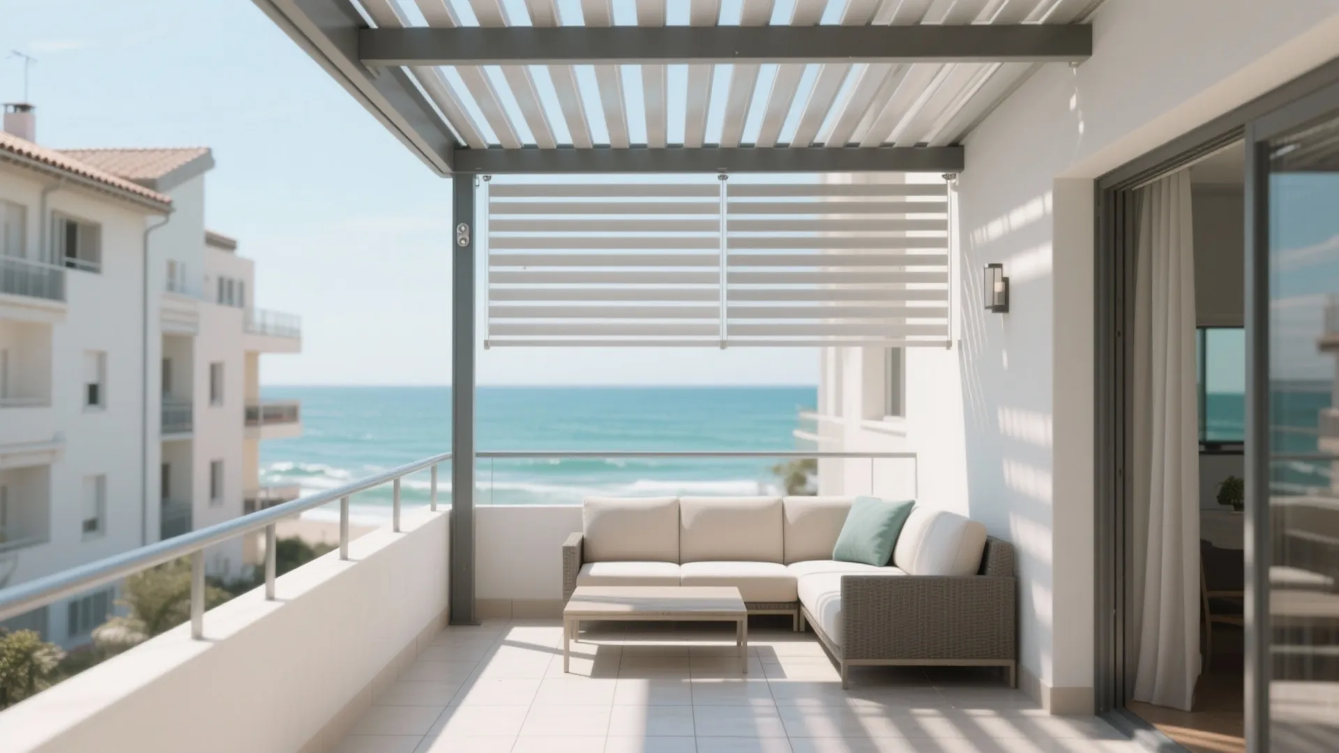 Adjustable louver pergolas you can tune like a skylight