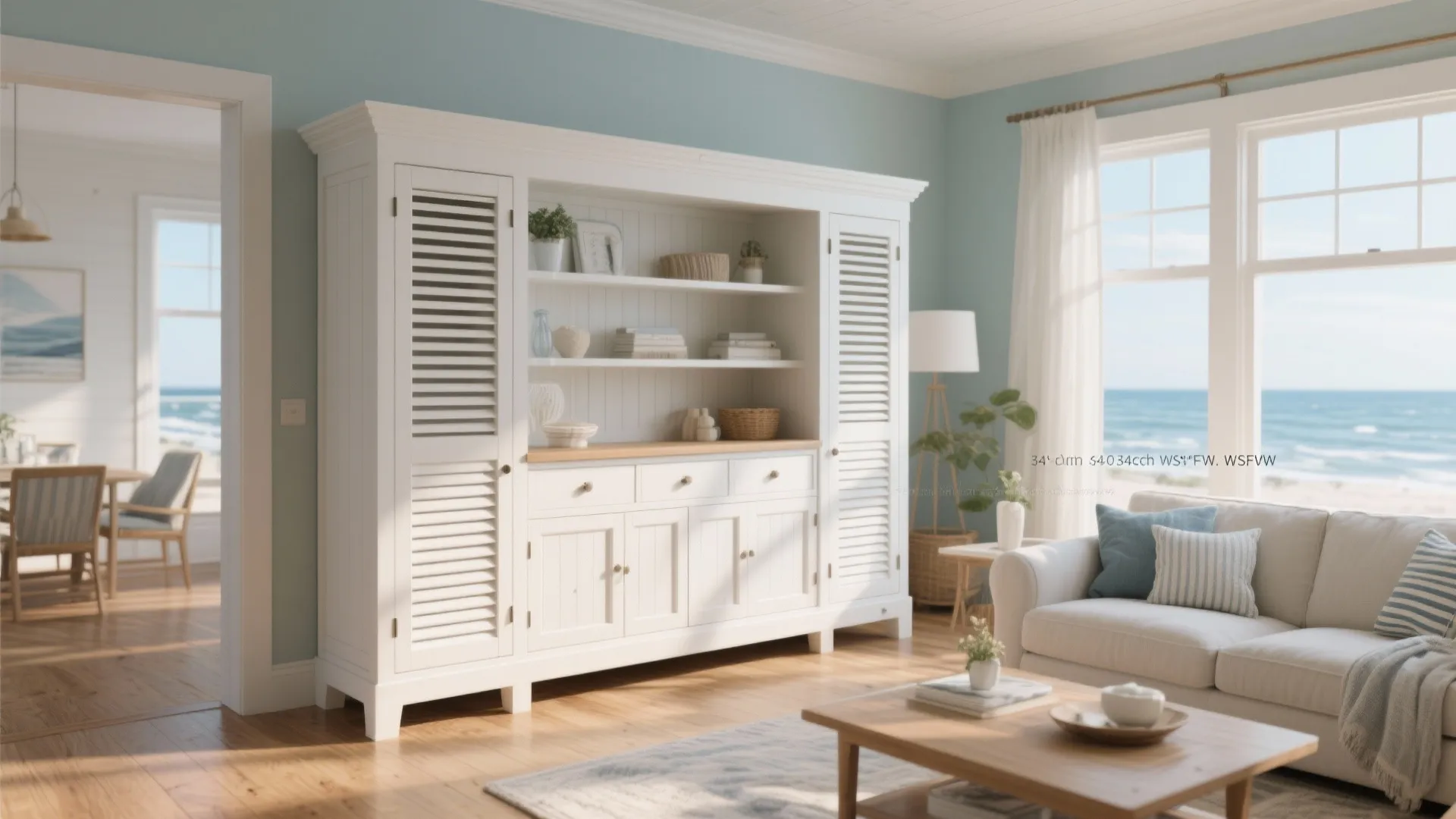 Louvered Cabinet Doors