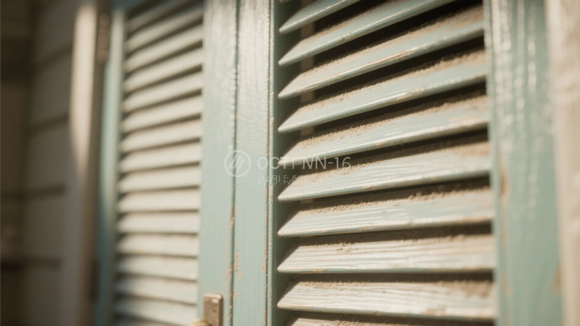 Louvered Door for Ventilation and Style