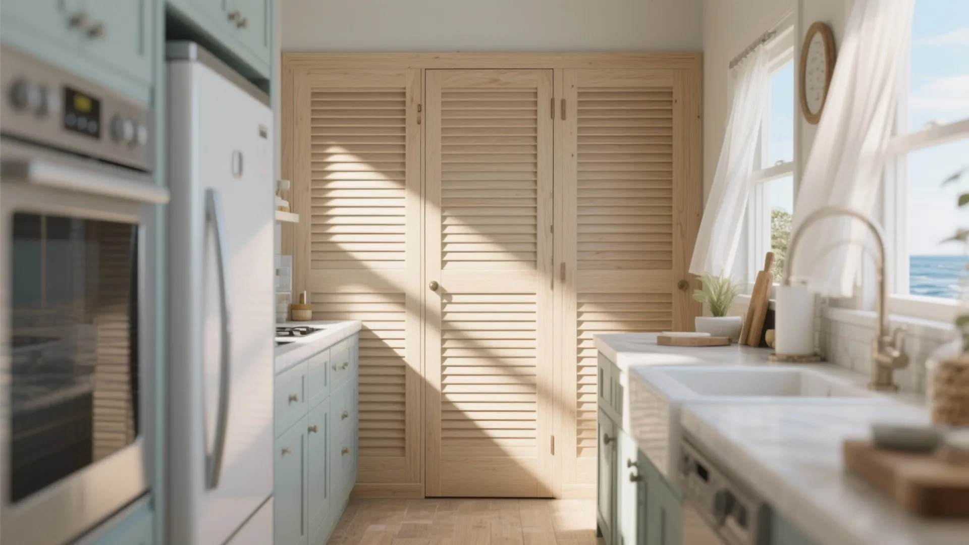 5. Louvered and Slatted Doors — airflow and personality