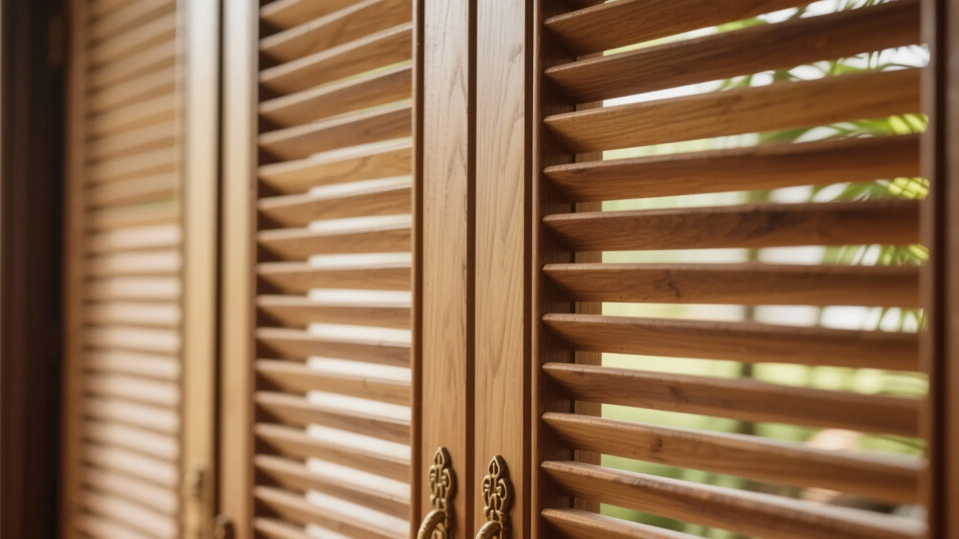 Louvered Plywood Doors
