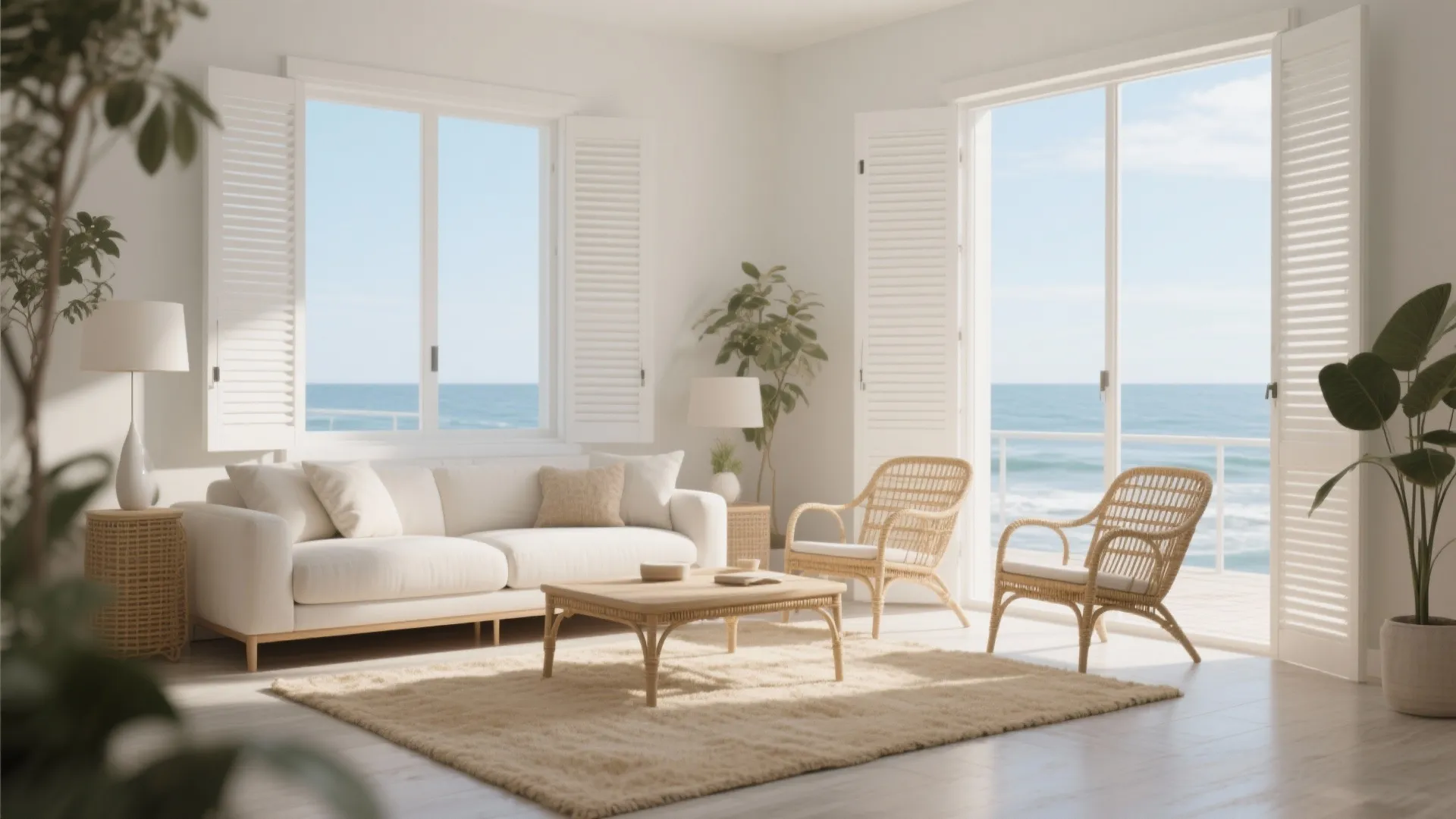 6. Louvered Shutters