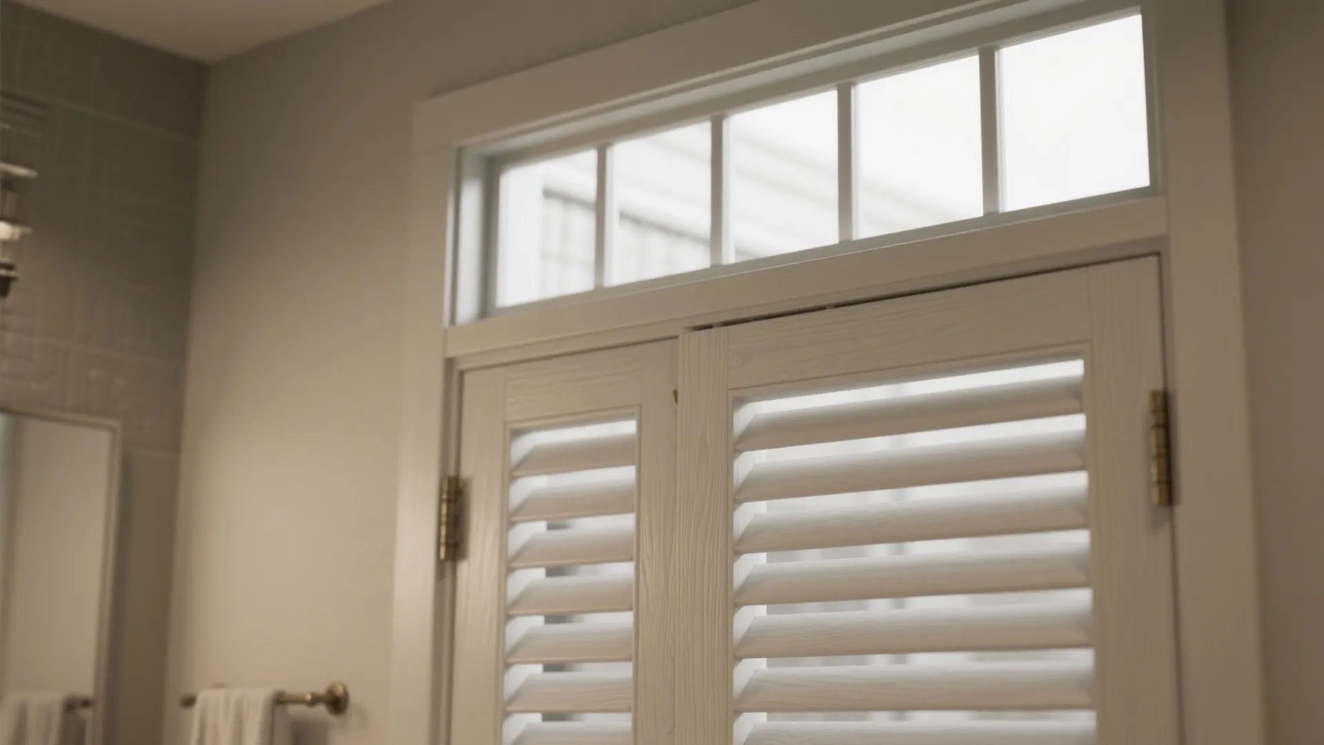 4. Louvered, Slatted, or Transom-style Doors for Ventilation