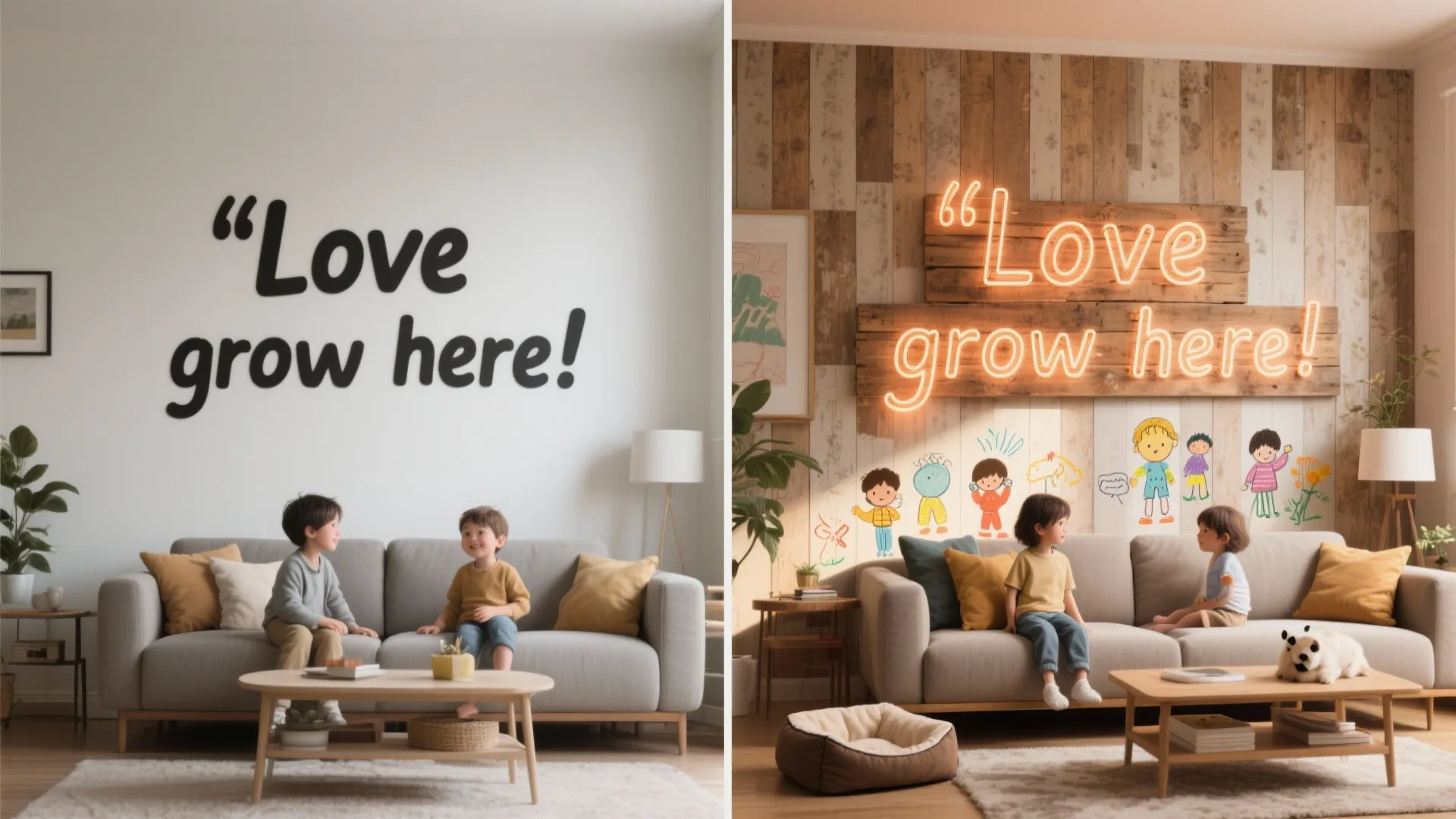 5. "Love grows here"