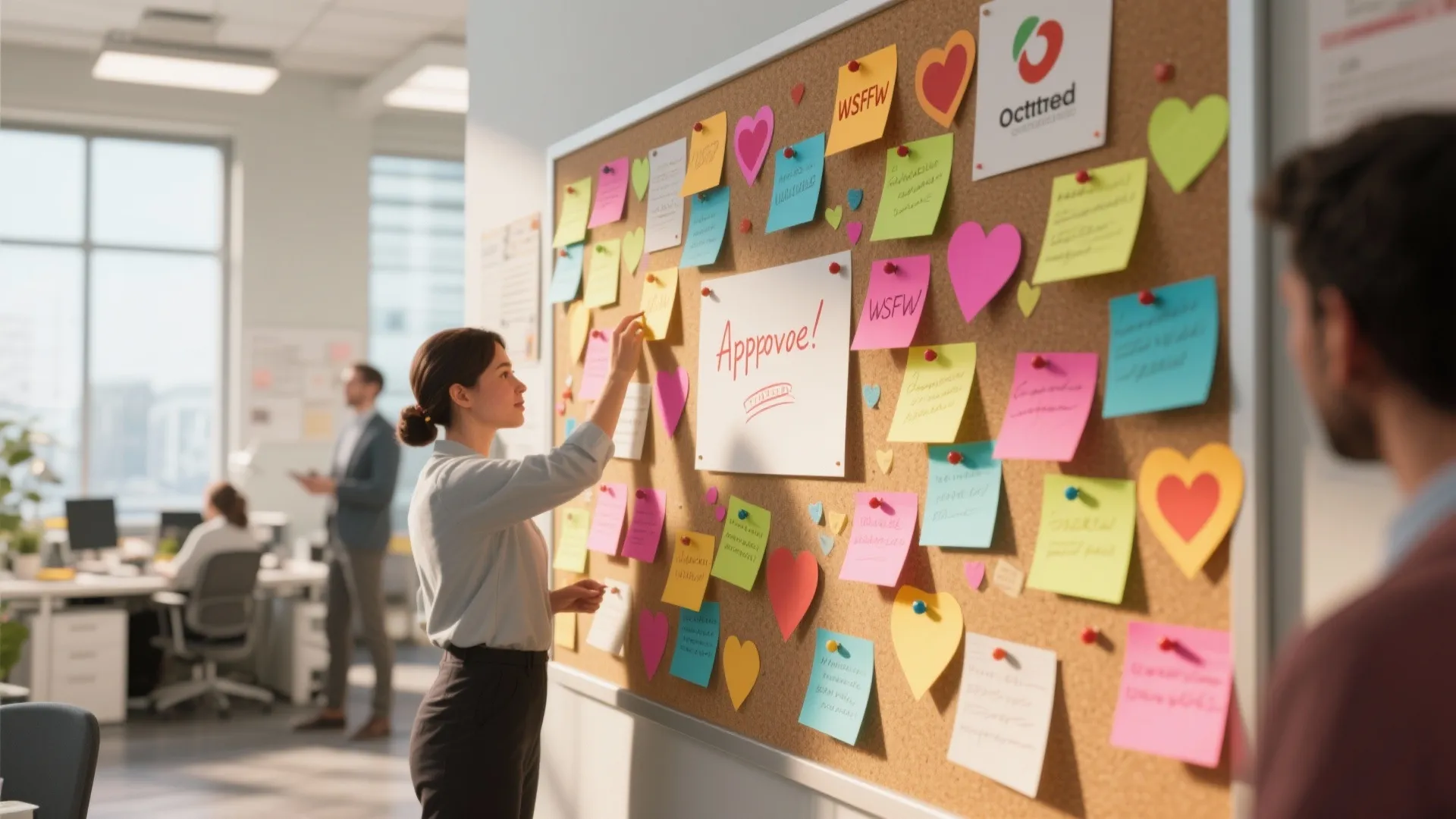 4. “Love Your Work” Wall