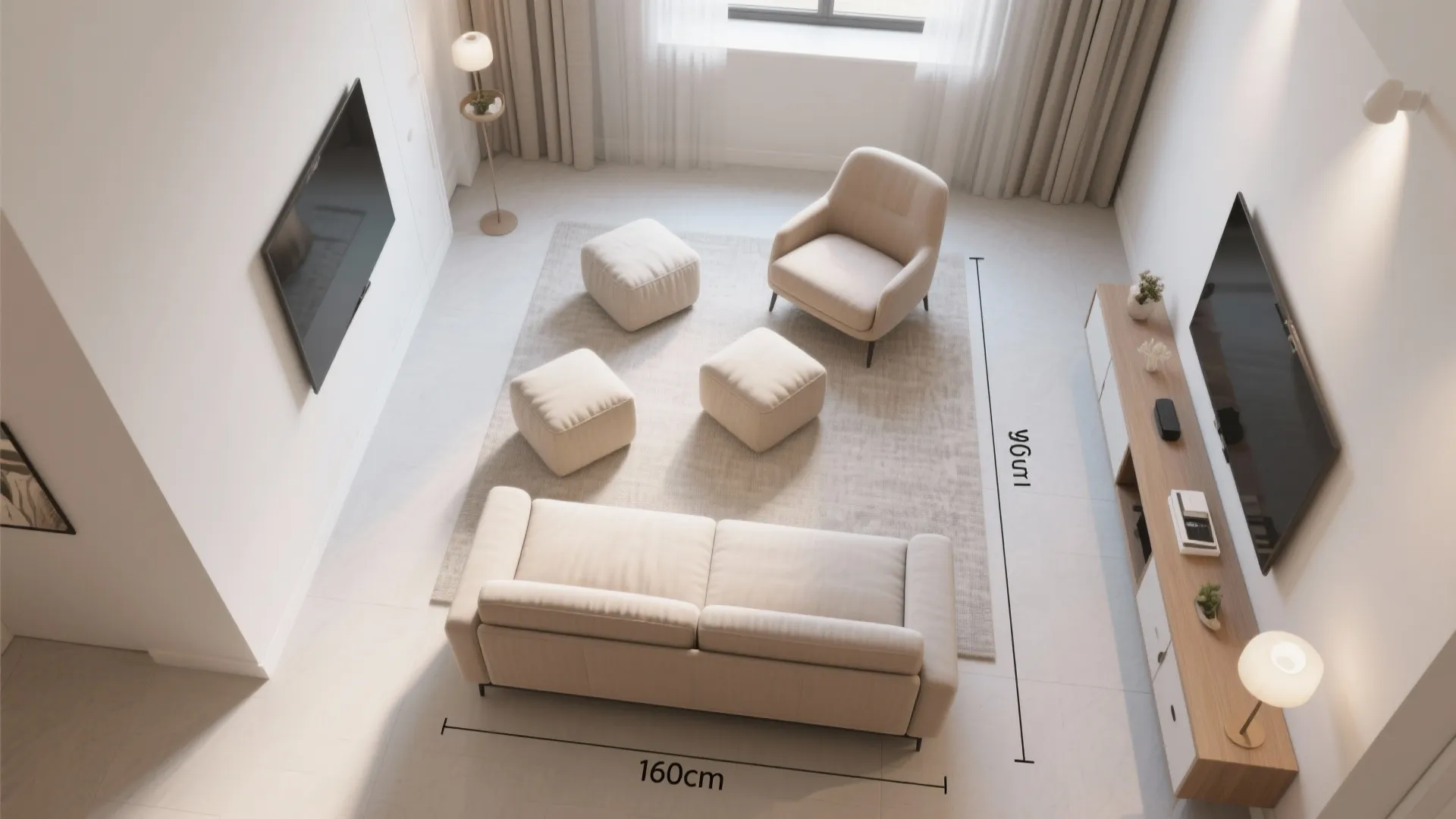 Slimline Loveseat + Armchair Opposite