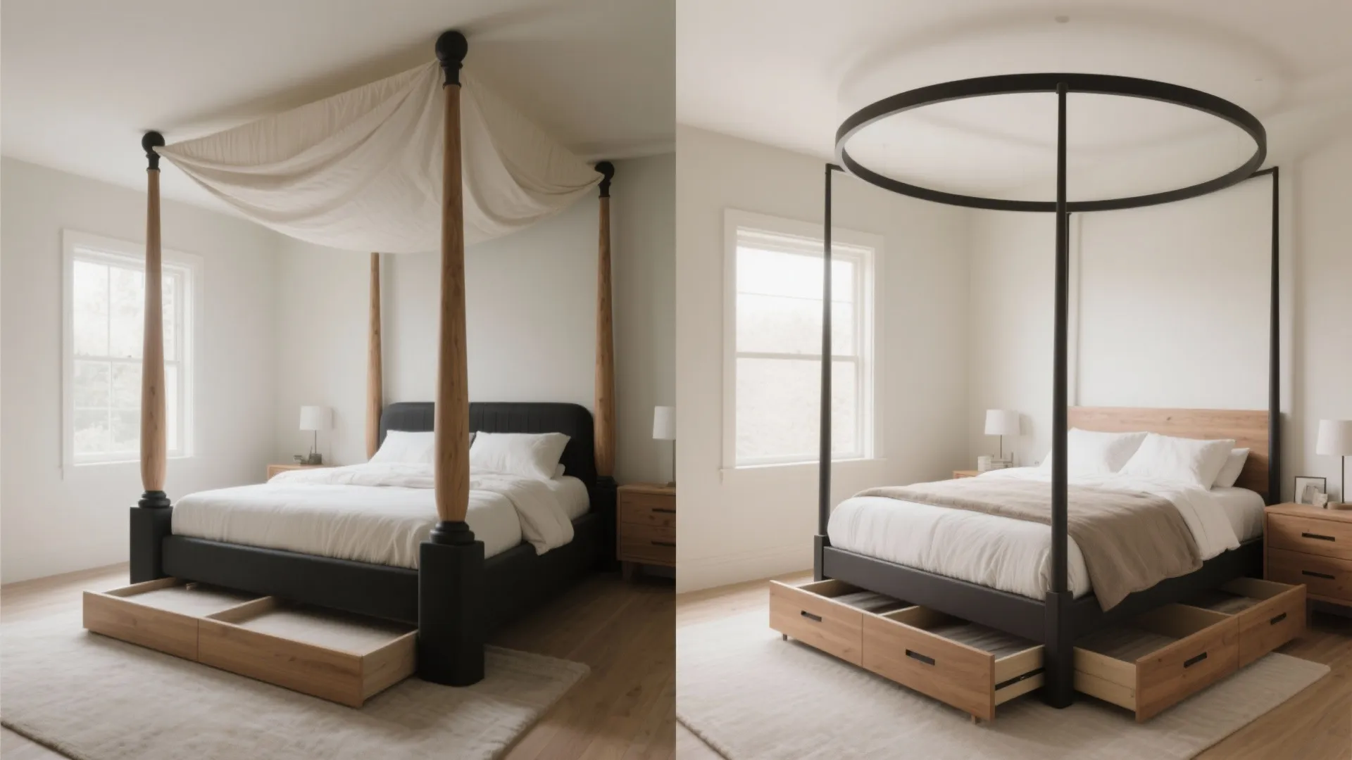 2) Low-profile base and calibrated post height