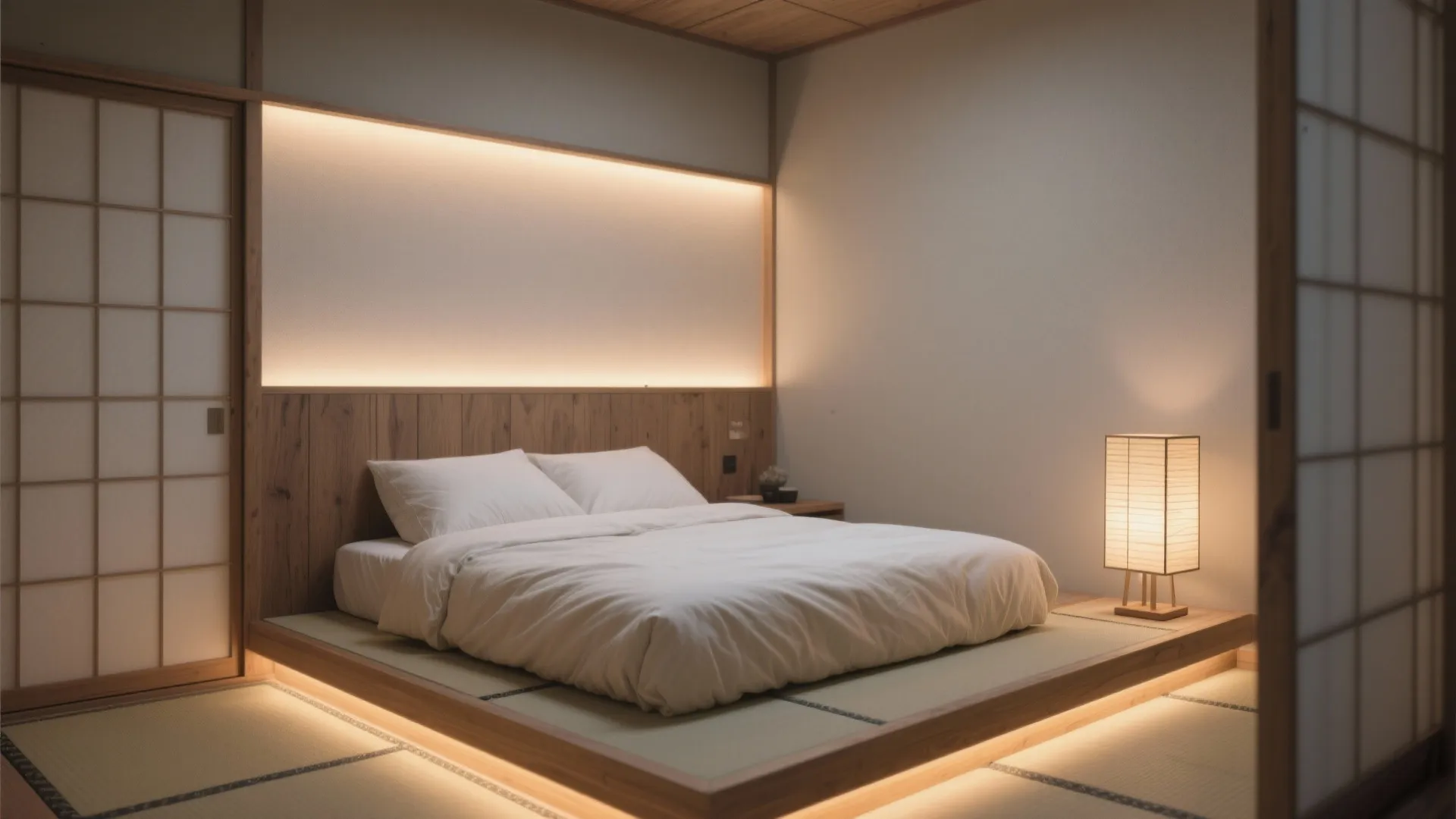 寝室は“低さ”で包む：日式風格の落ち着きで睡眠の質を上げる