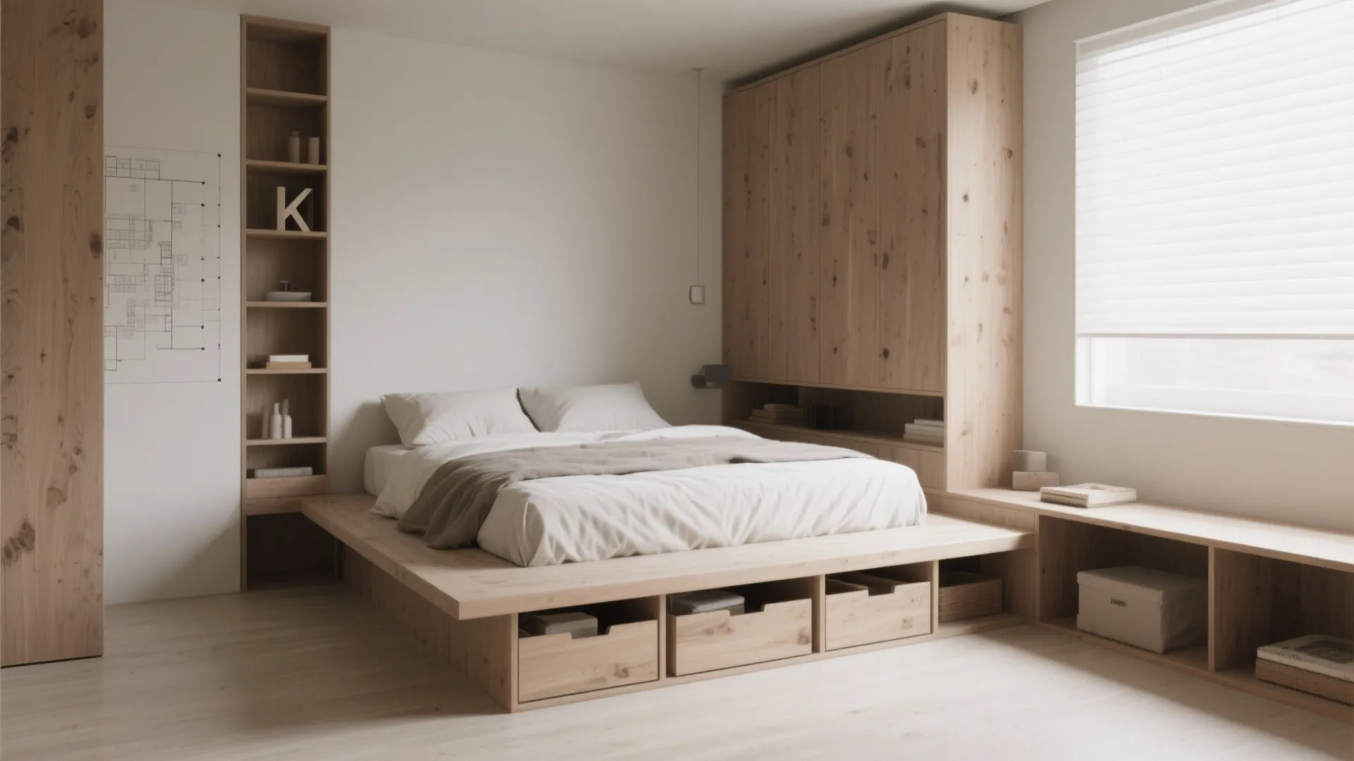 Tips 5: ベッドは“低く・軽く・下にしまう”（收纳技巧・东京）