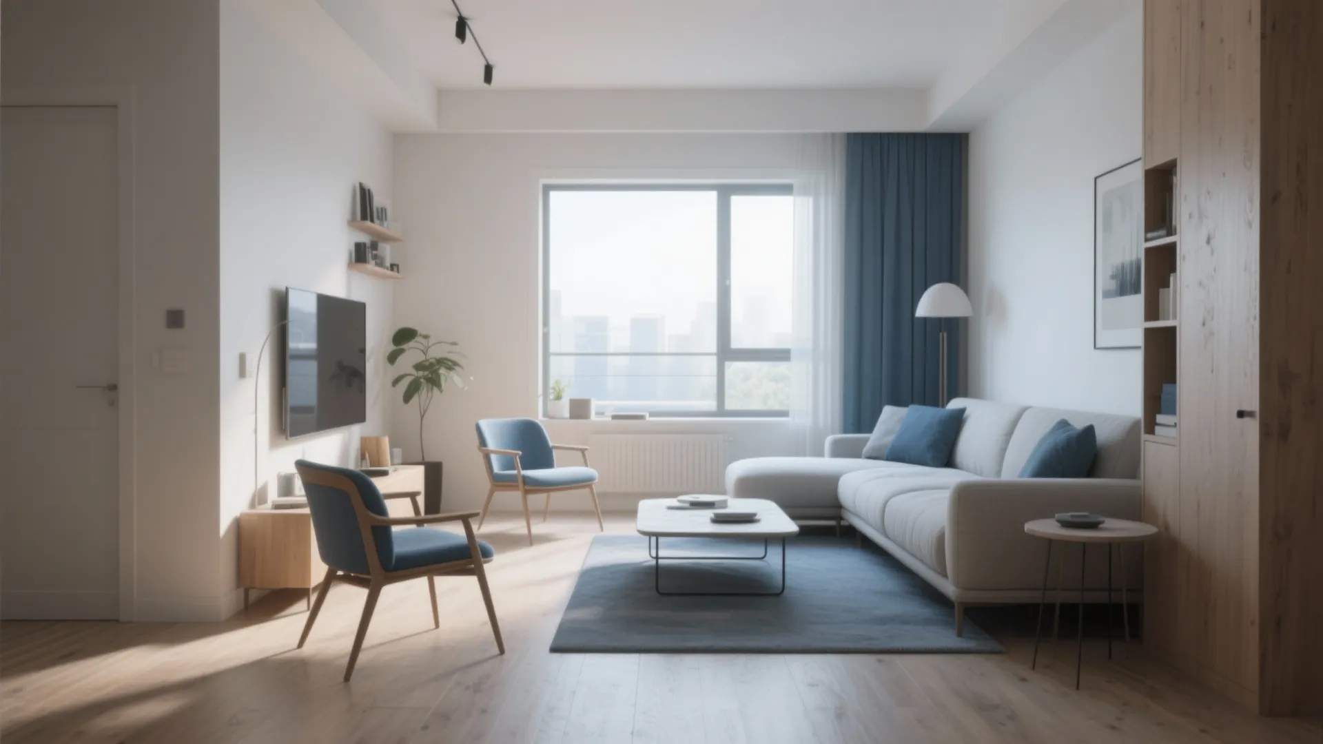 3. Keep furniture low and breezy