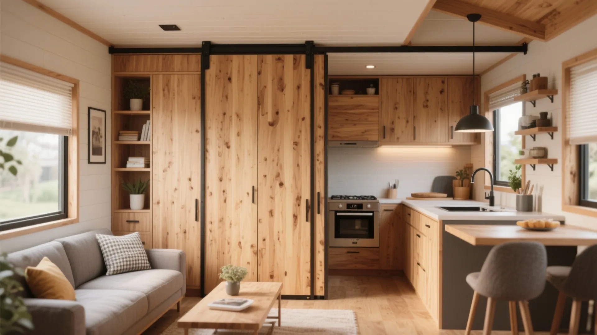 8. Low Sliding Cabinet Partition