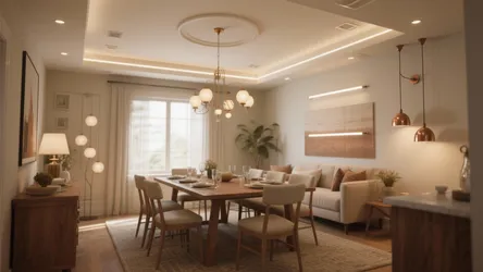 5 Low Ceiling Dining Room Lighting Ideas