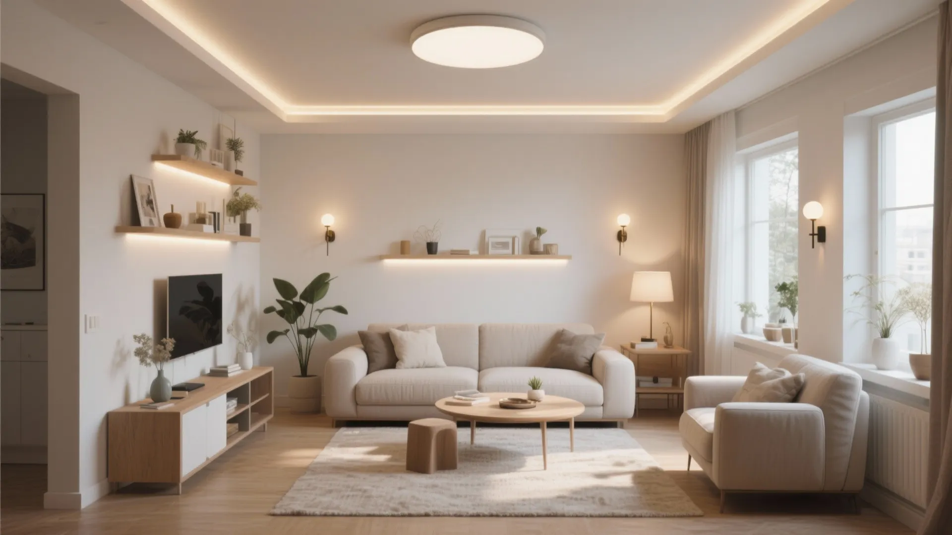 10 Small Living Room Lighting Ideas for Low Ceilings: Creative, cozy, and practical lighting tips for compact spaces with limited height
