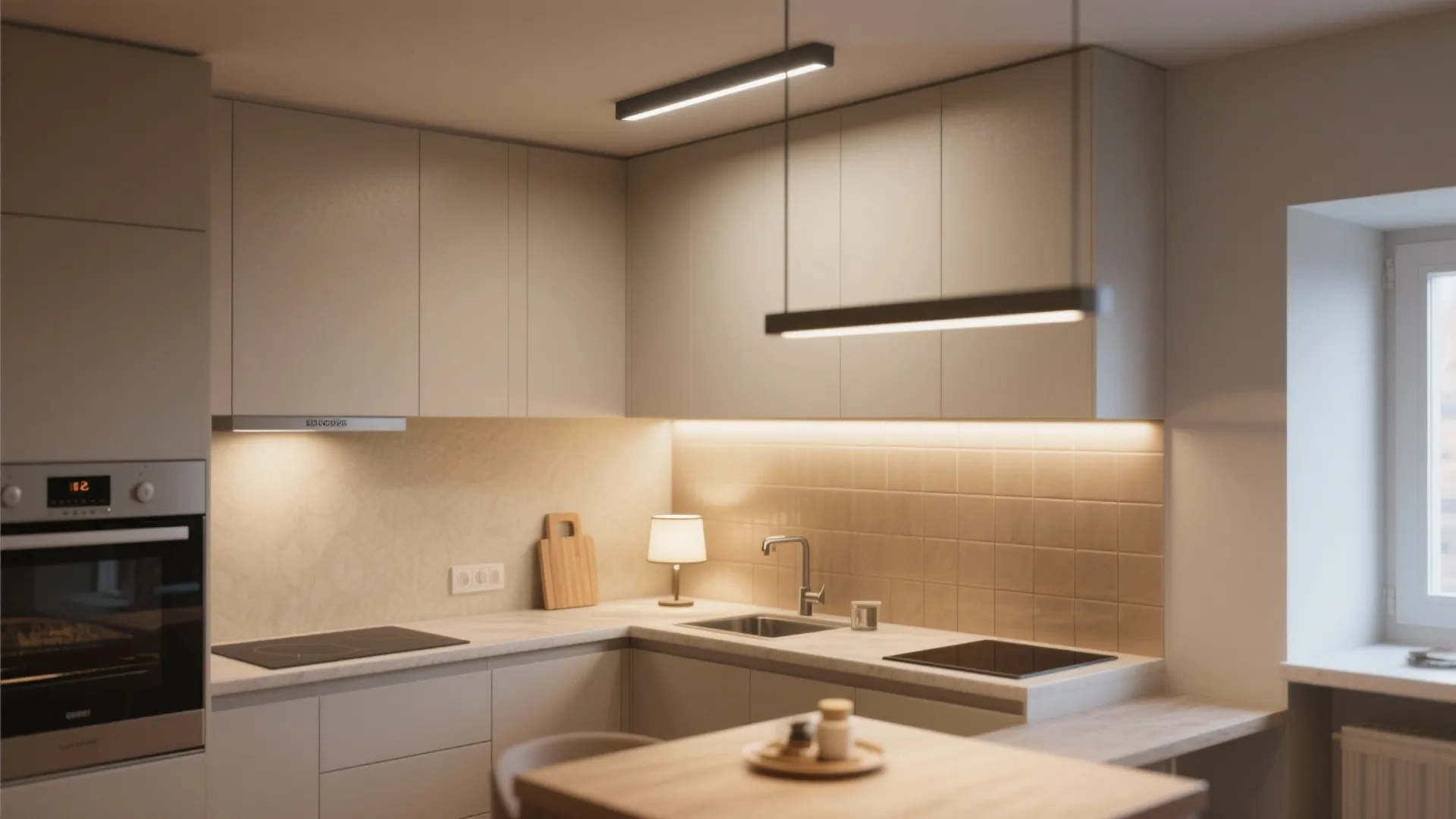 4. Low-profile flush fixtures for low ceilings