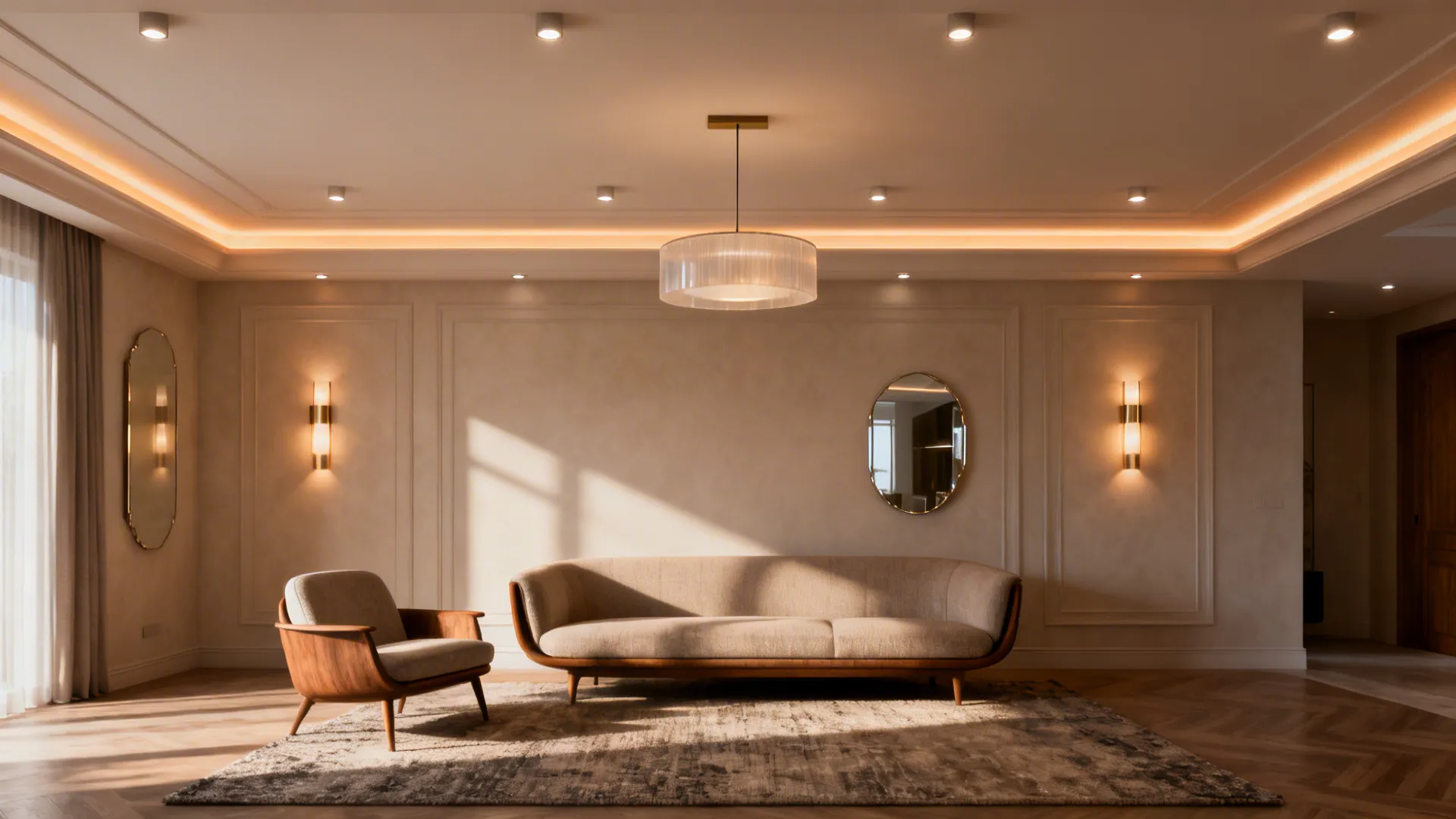 5 Low Ceiling Lighting Ideas for Living Rooms