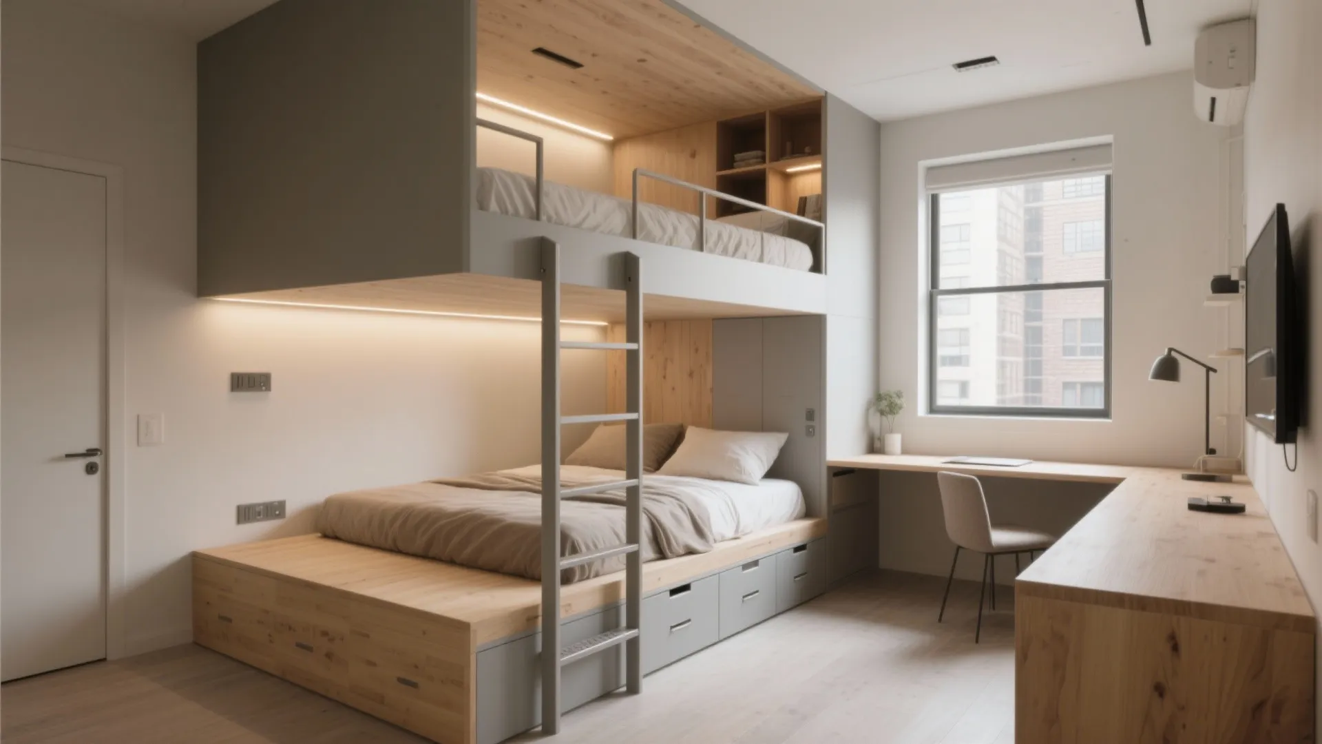 5 Small Room Loft Bed Ideas for Low Ceilings