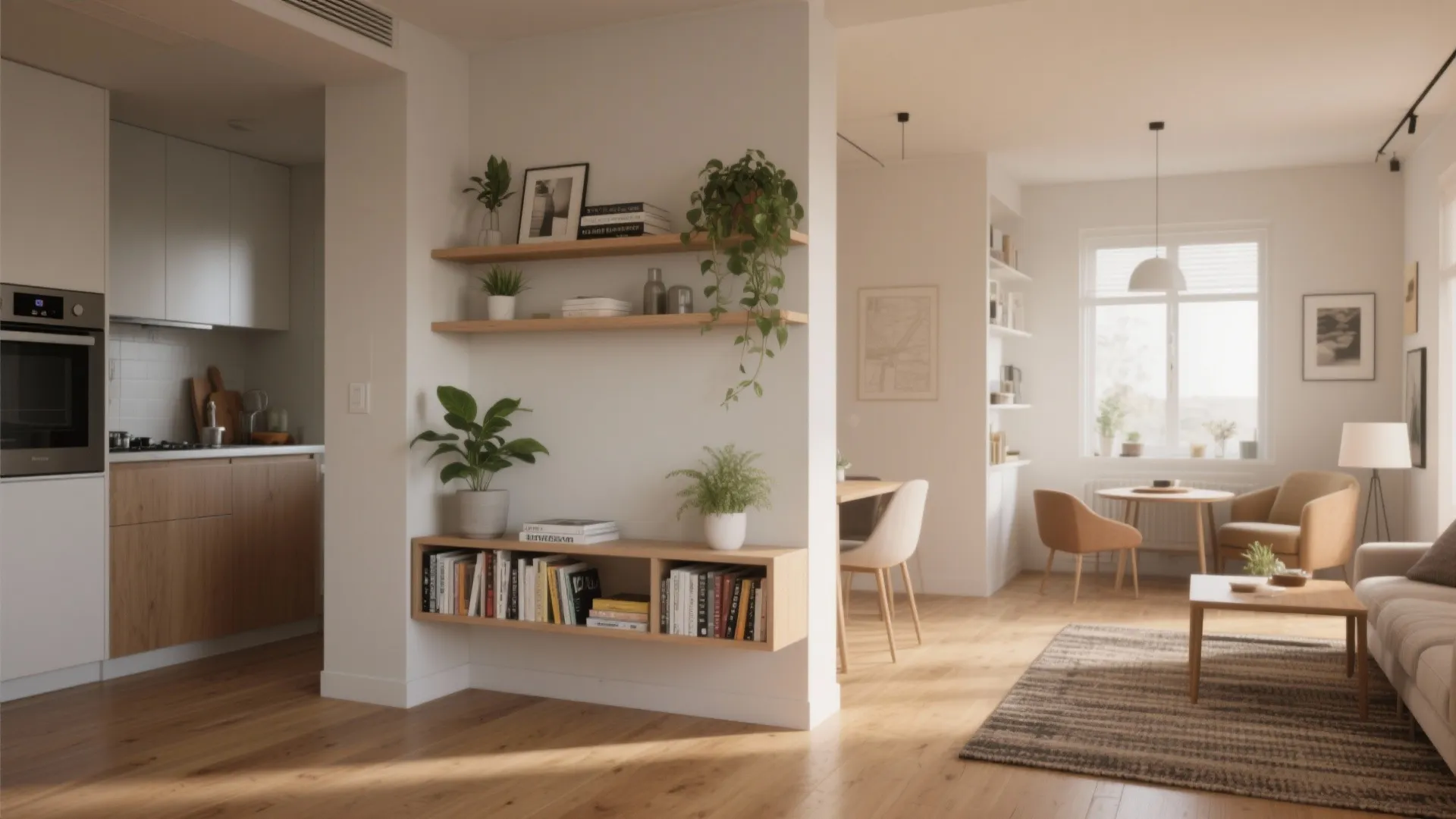 1. Seamless Sightlines with Low Dividers