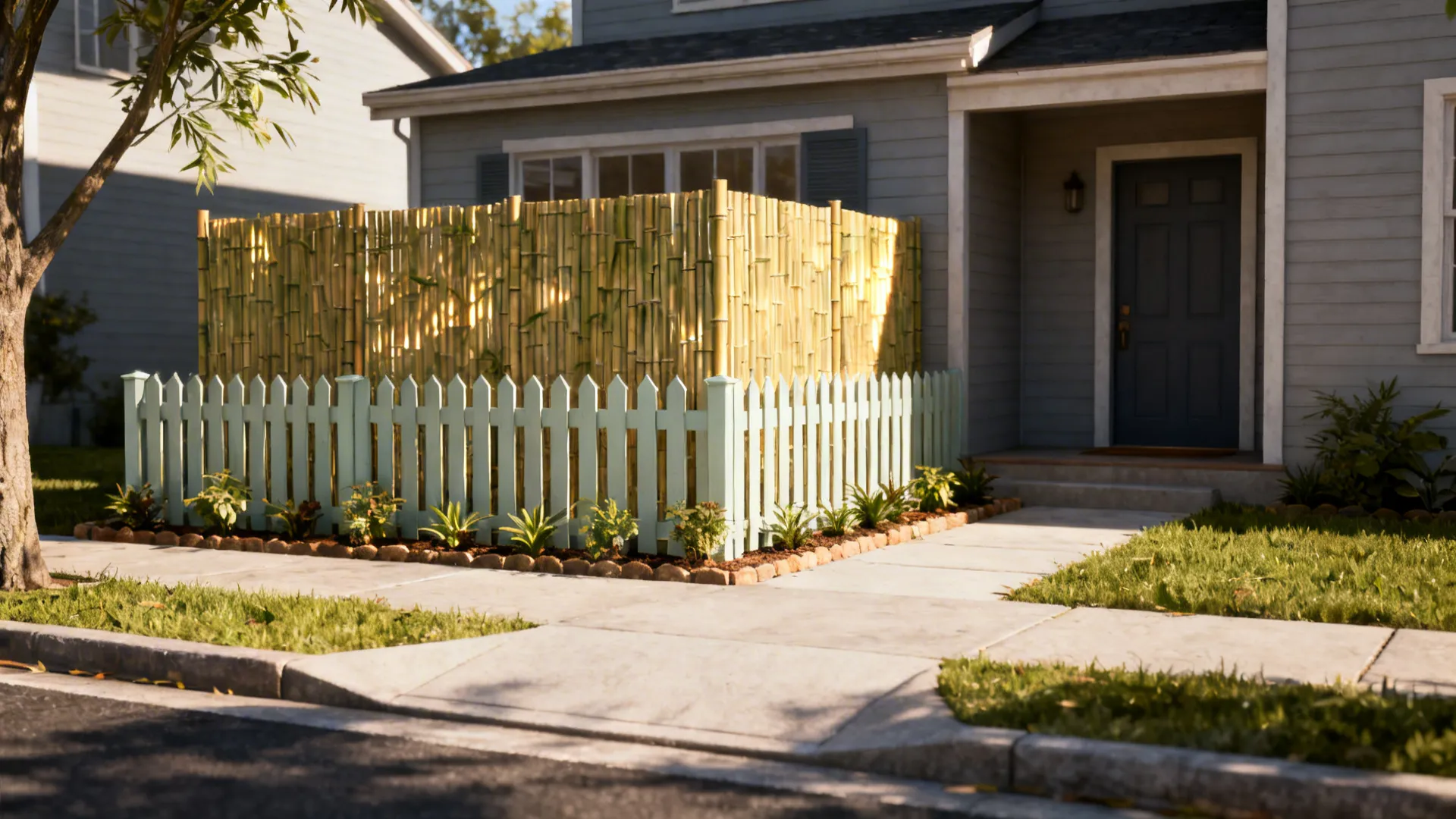 4. Low Fence, High Curb Appeal