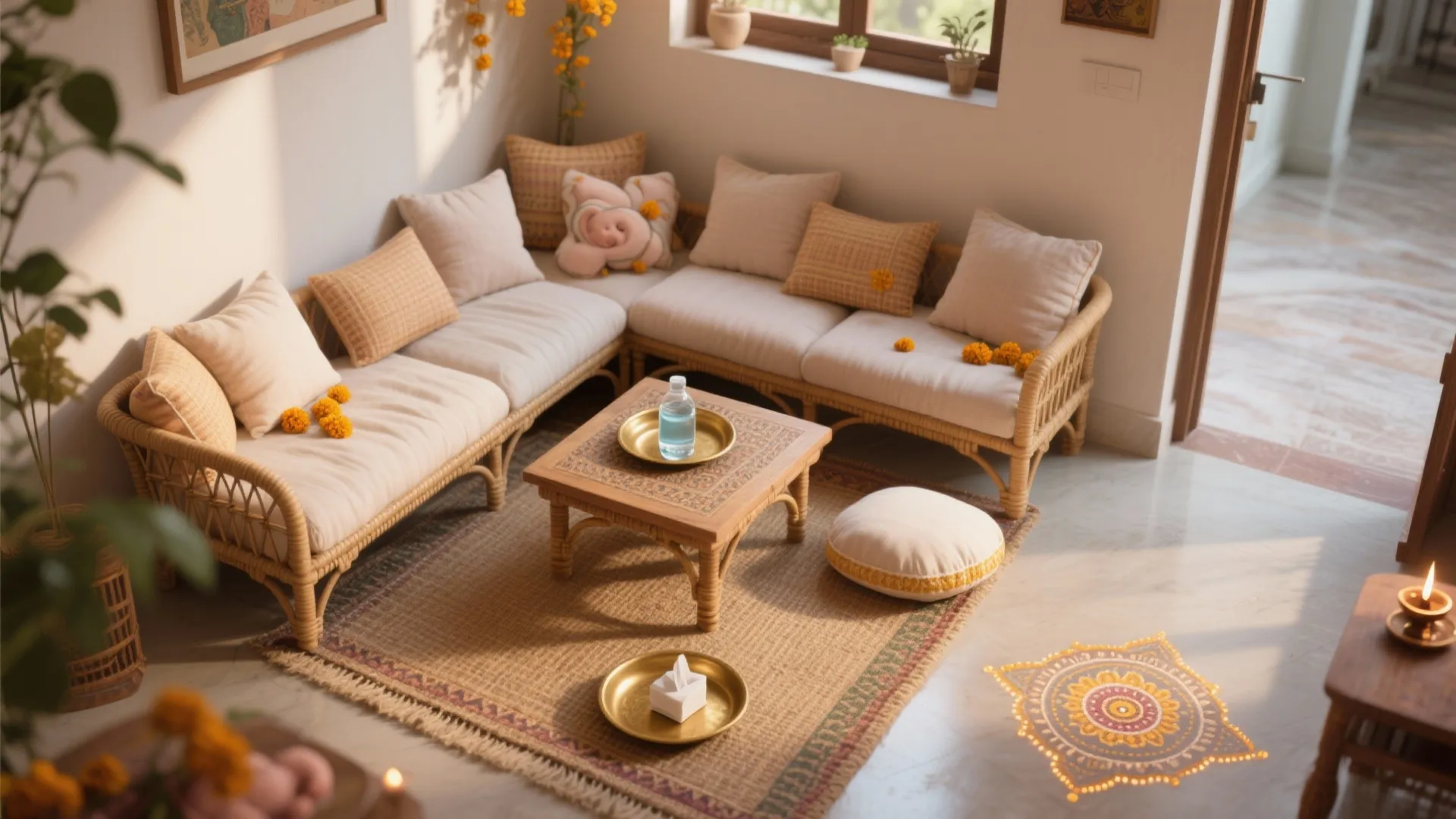 Low Seating, Floor Tables, and Cozy Corners