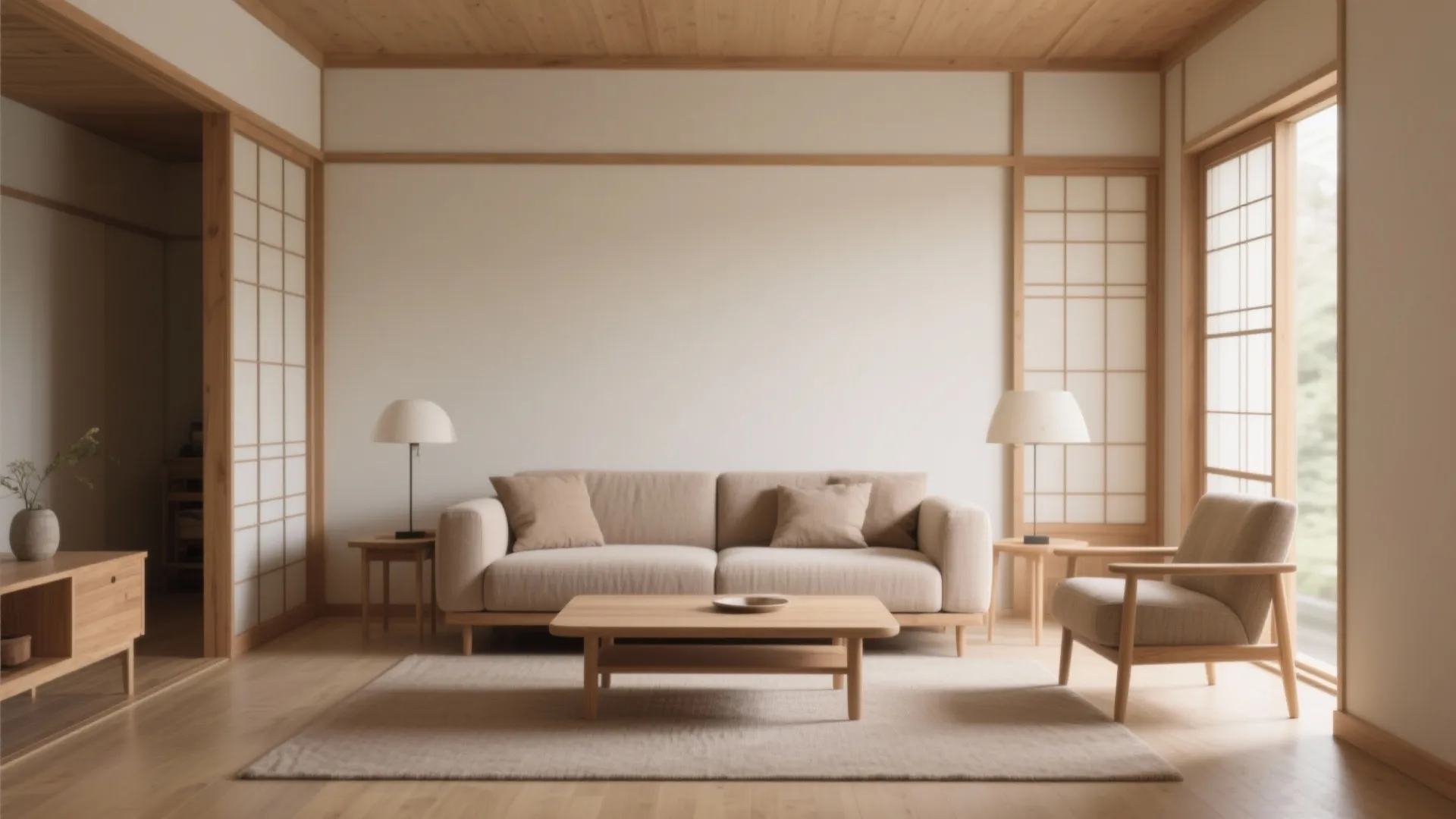 9. Low Furniture for a Grounded Feel