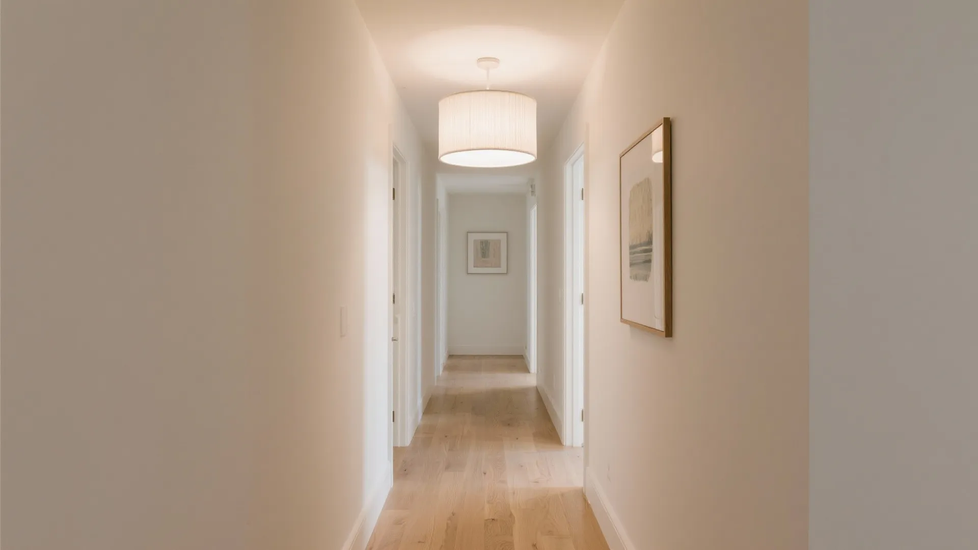 Statement ceiling fixtures with low glare