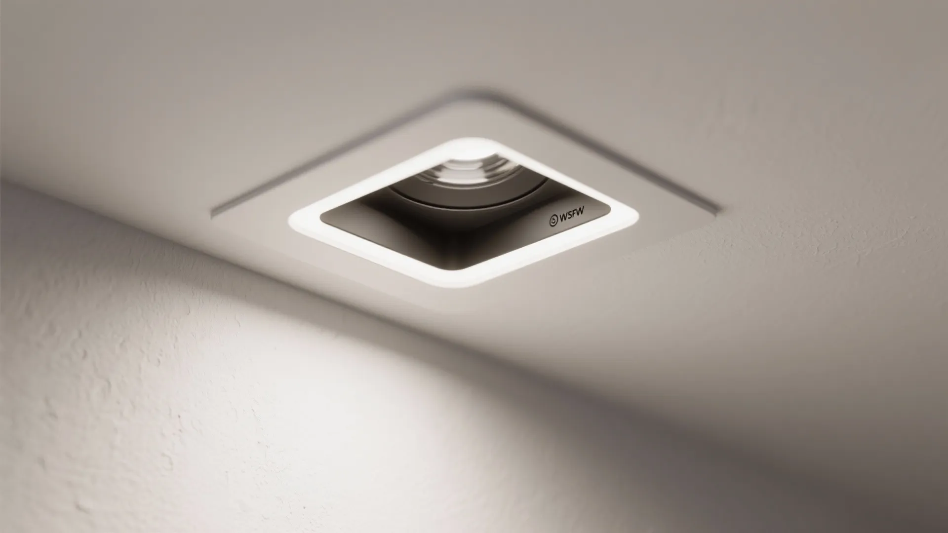 Low-glare recessed LEDs for clean ceilings