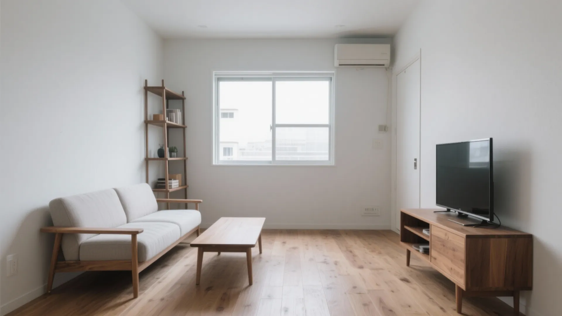 家具は“高さを揃える”だけで広がる：東京小户型の視線計画