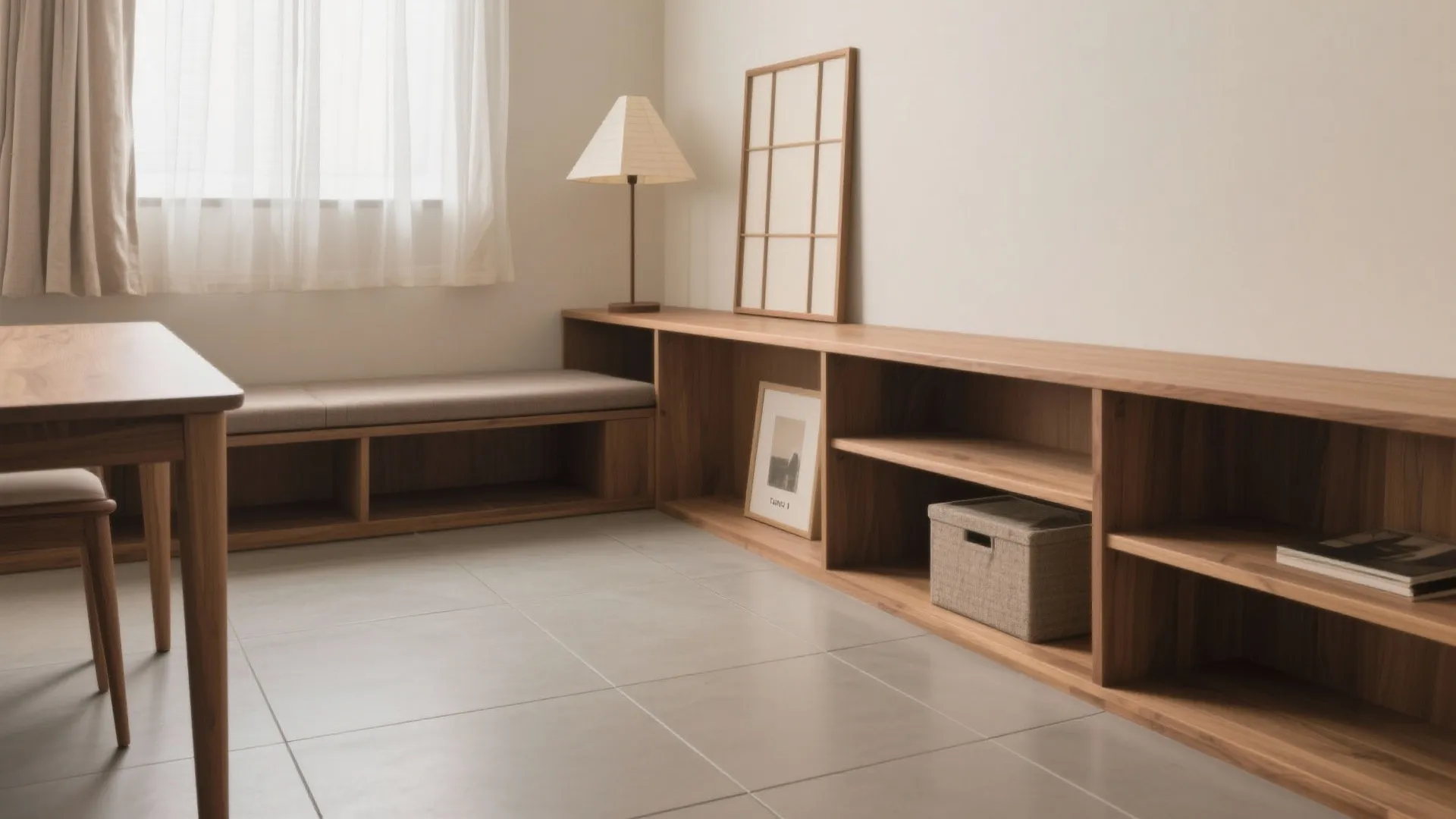 Tips 2: 収納技巧は“高さ120cm以下”に集約、上は光と風の専用レーン