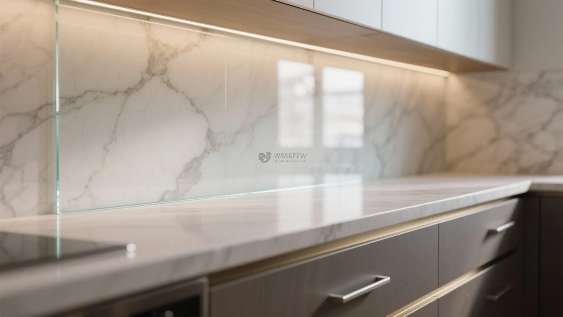 The Lightness of a Glass Backsplash