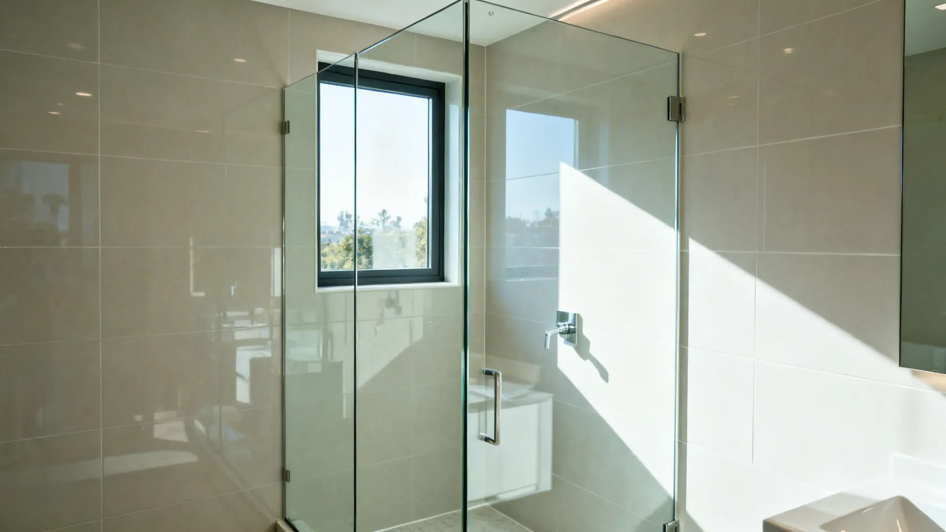 Glass and Light to Open Up Tight Rooms