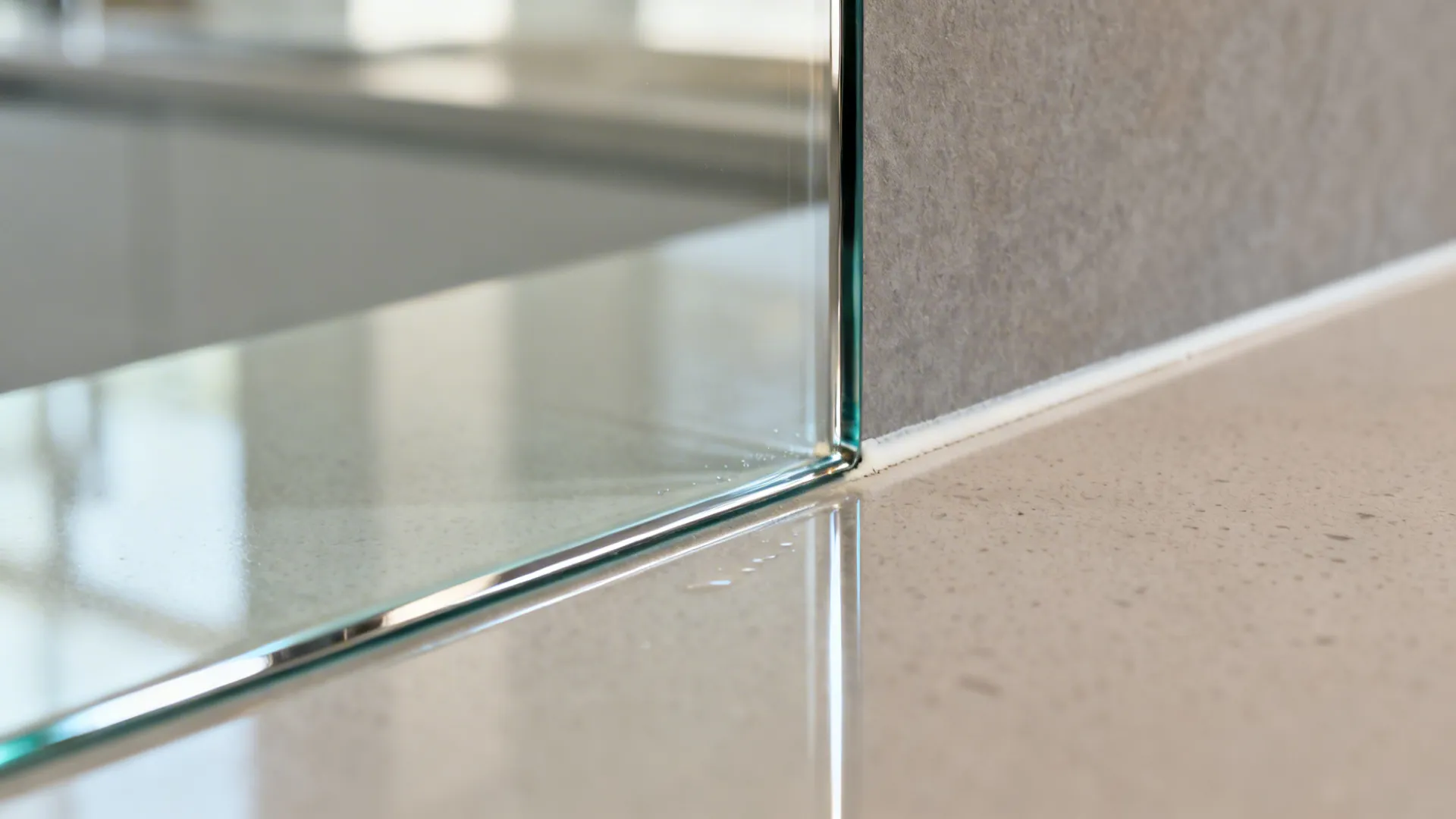 Glass Backsplash for a Light, Open Otta