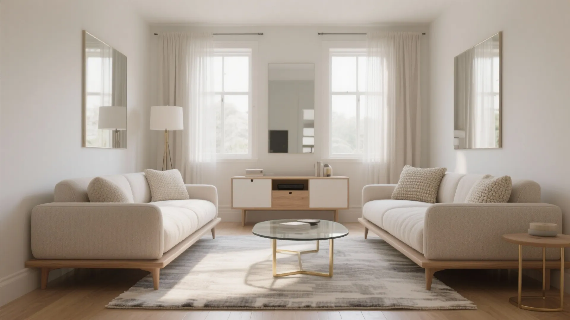 5) Low, Light, and Leggy: Visual Tricks to Keep Two Sofas Feeling Airy
