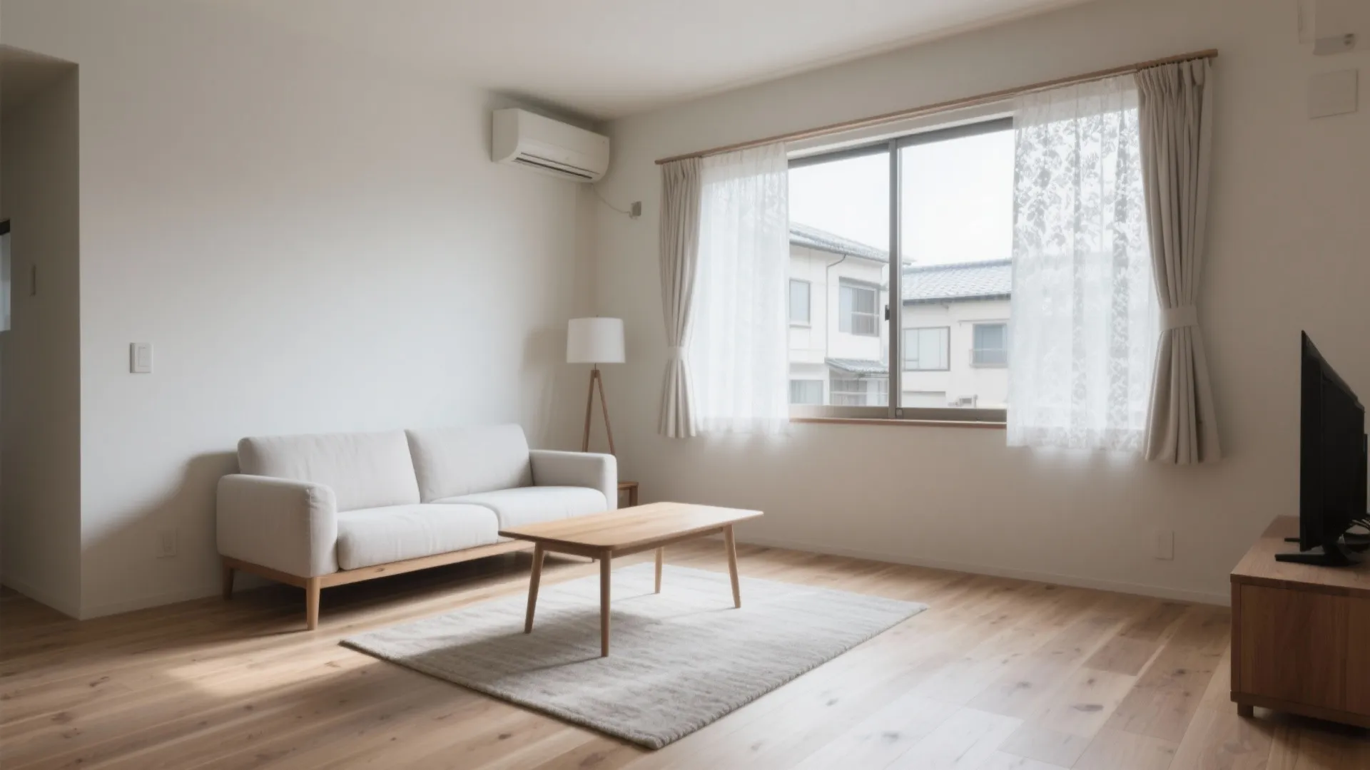 Tips 3: 日式風格は“低い・軽い・連なる”で視線を通し、広く見せる