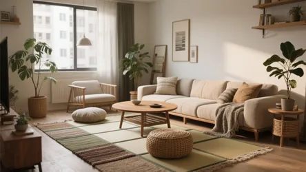 5 low seating ideas living room: space-smart style