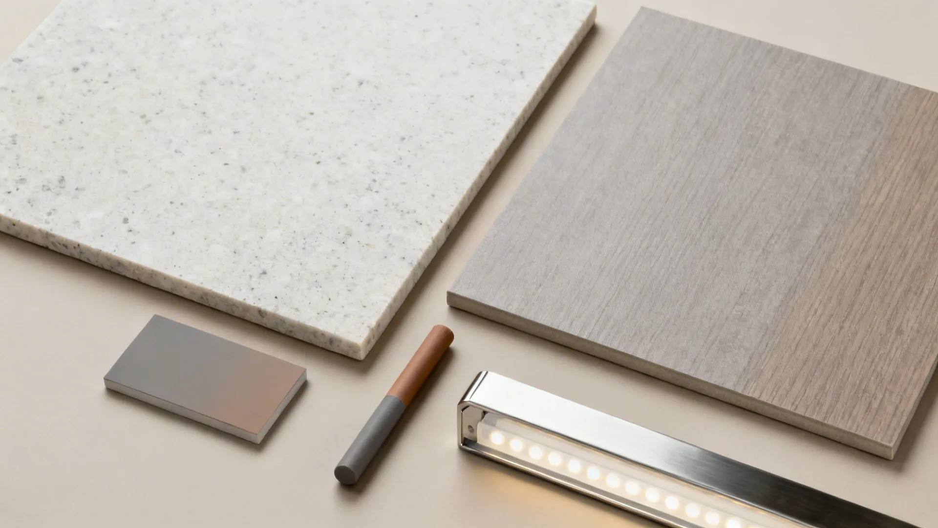 5) Choose ‘Wipe-Clean’ Everything: Floors, Sinks, and Faucets