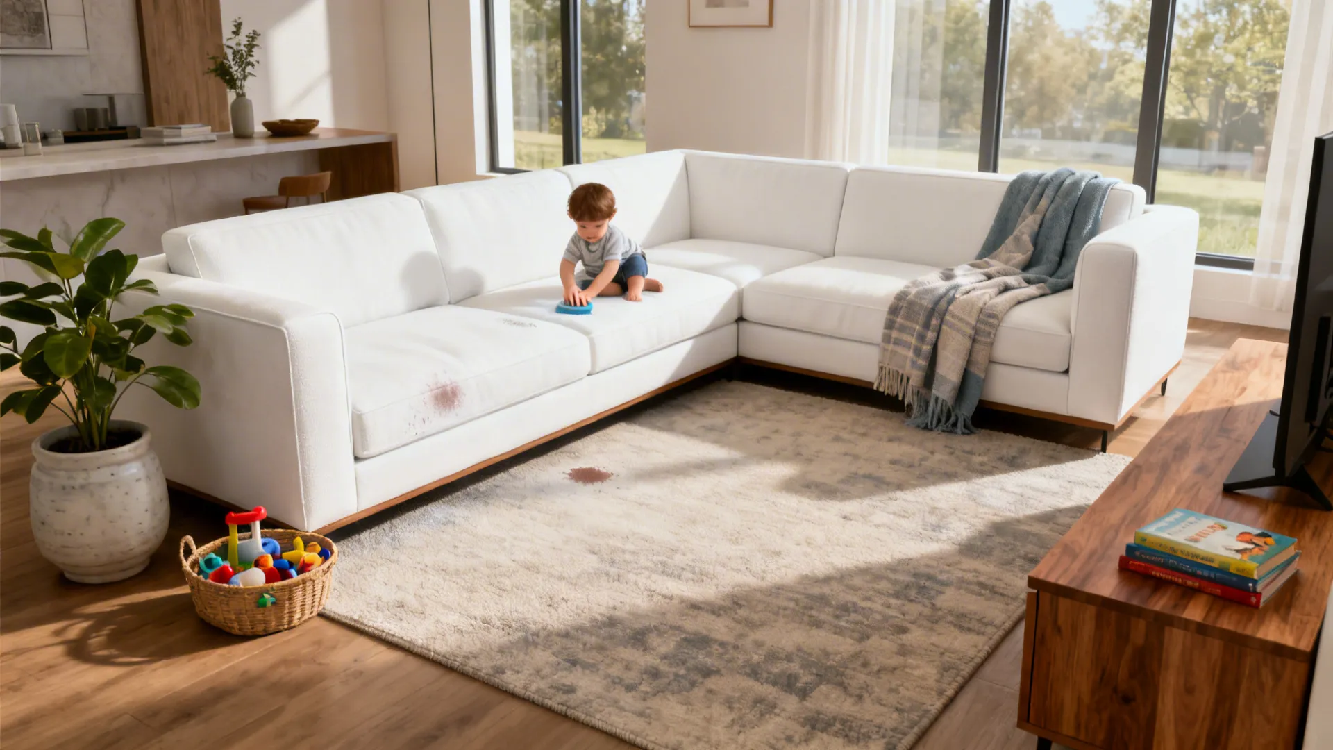 Easy-to-Clean Living Room Furniture: 5 Smart Ideas