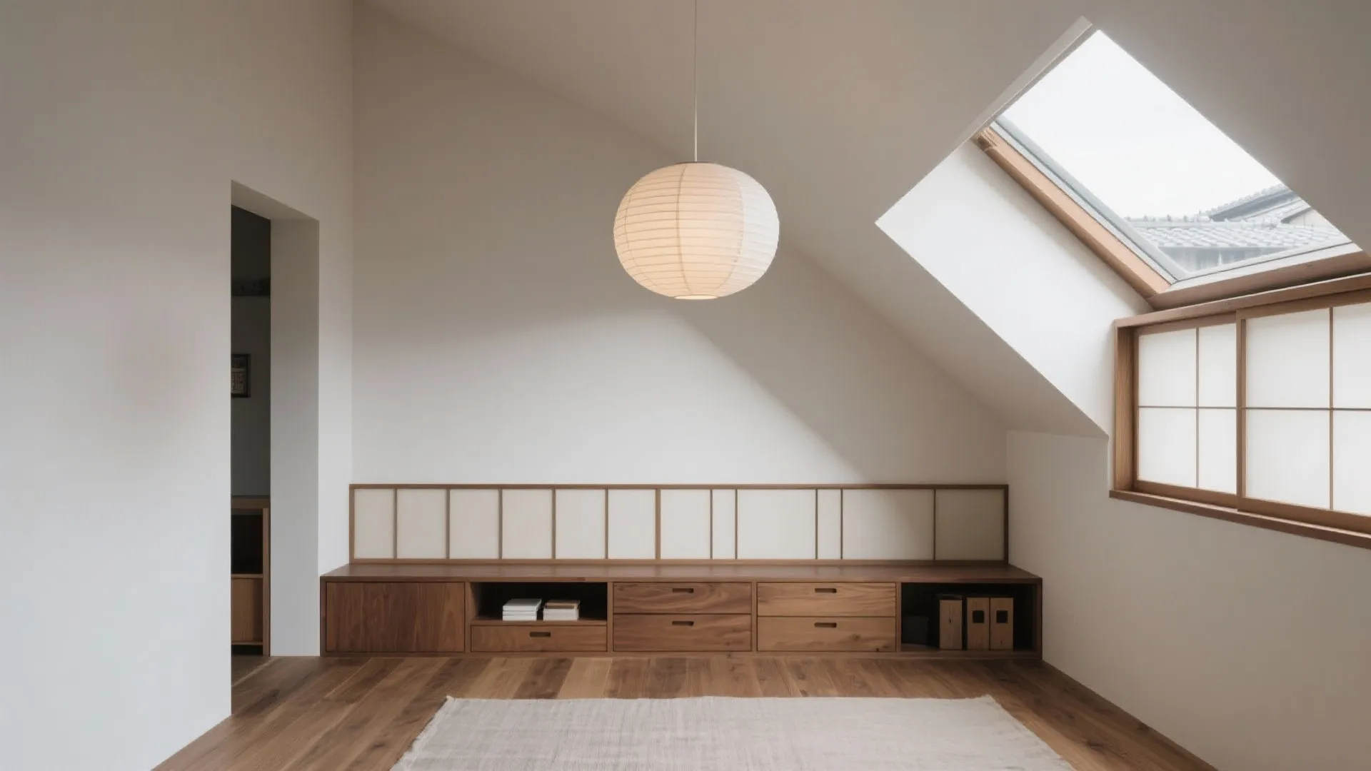 Tips 4: 造作の「低い壁」を収納とゾーニングに活用（收纳技巧×日式風格）