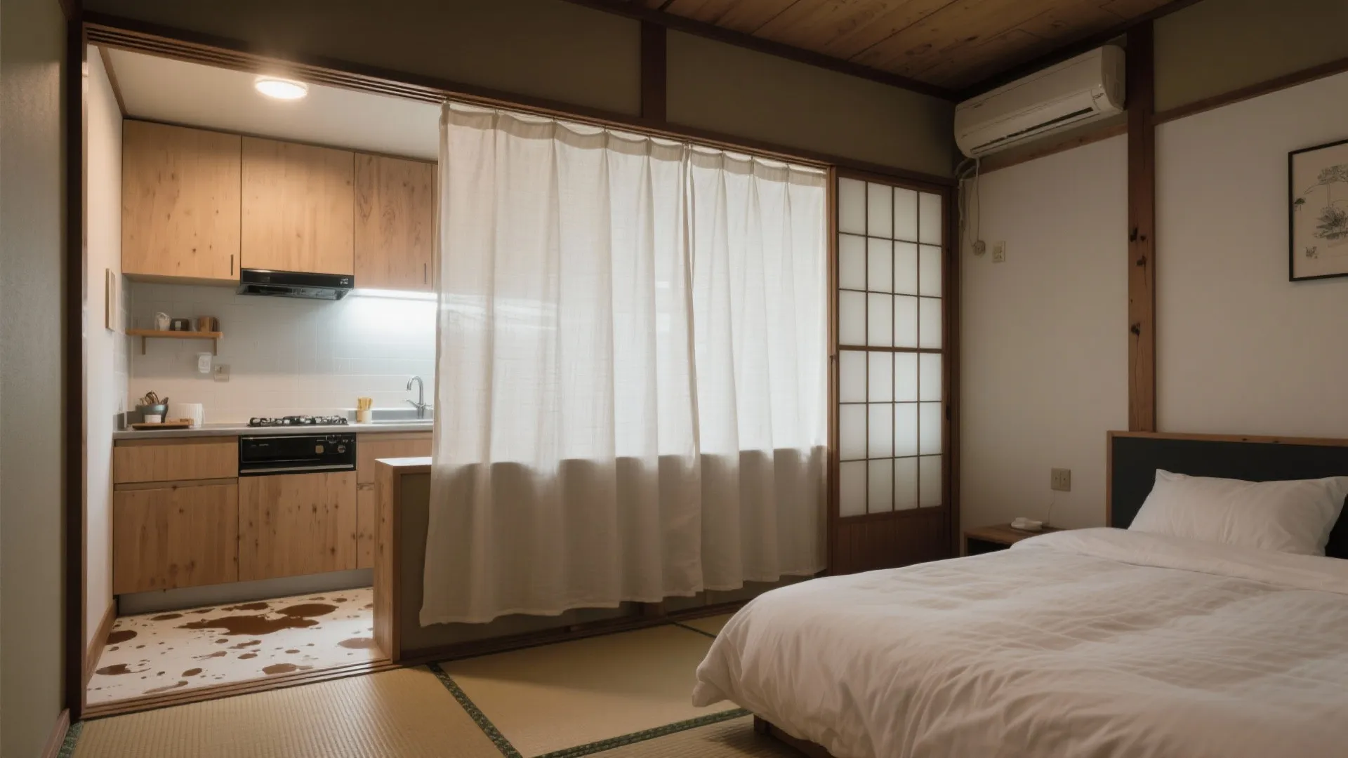 Tips 6: ベッド方向へは“見せない面”を作る、京都でも効く視線計画