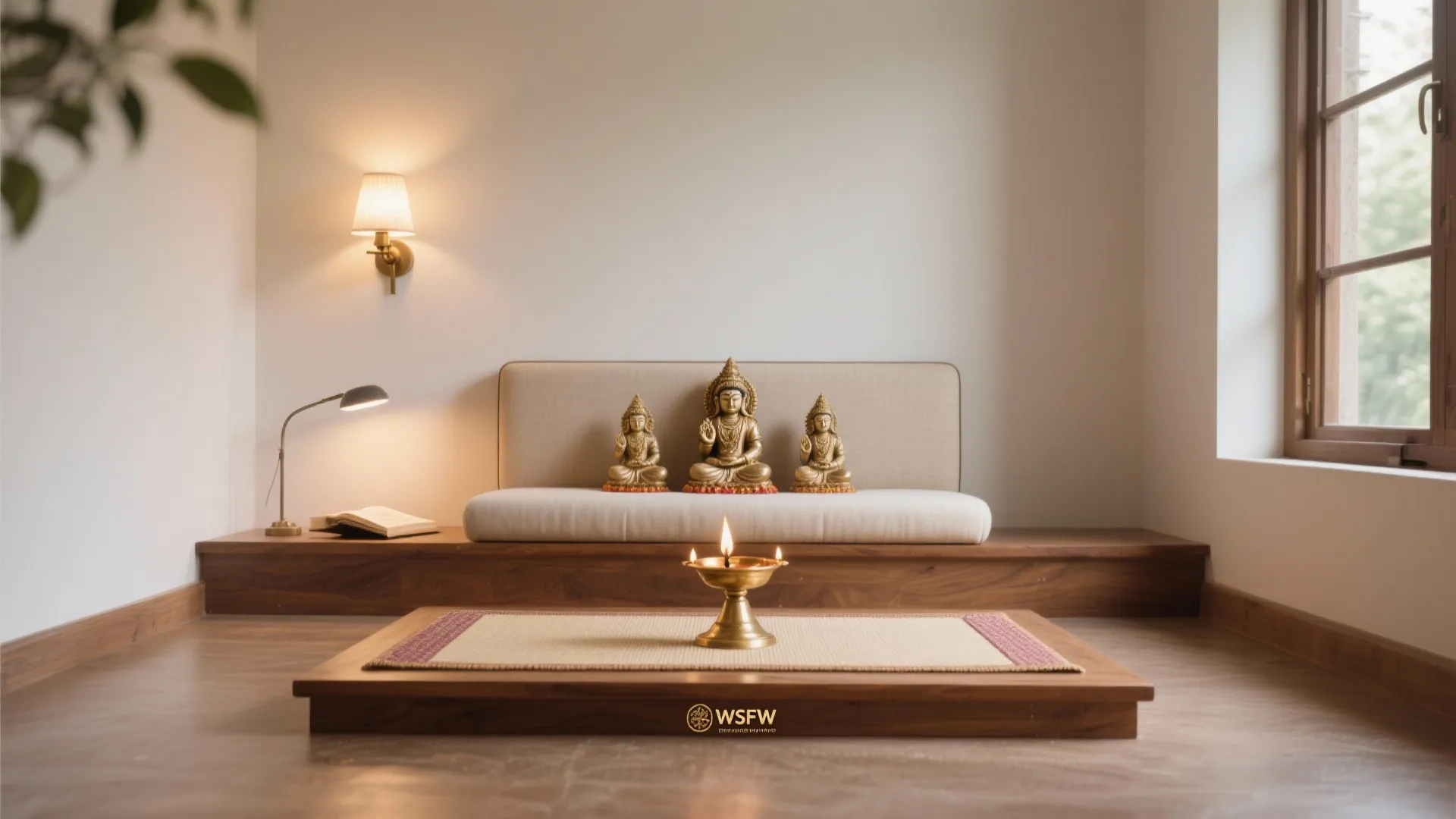 Low Platform, Floor-Seating Serenity