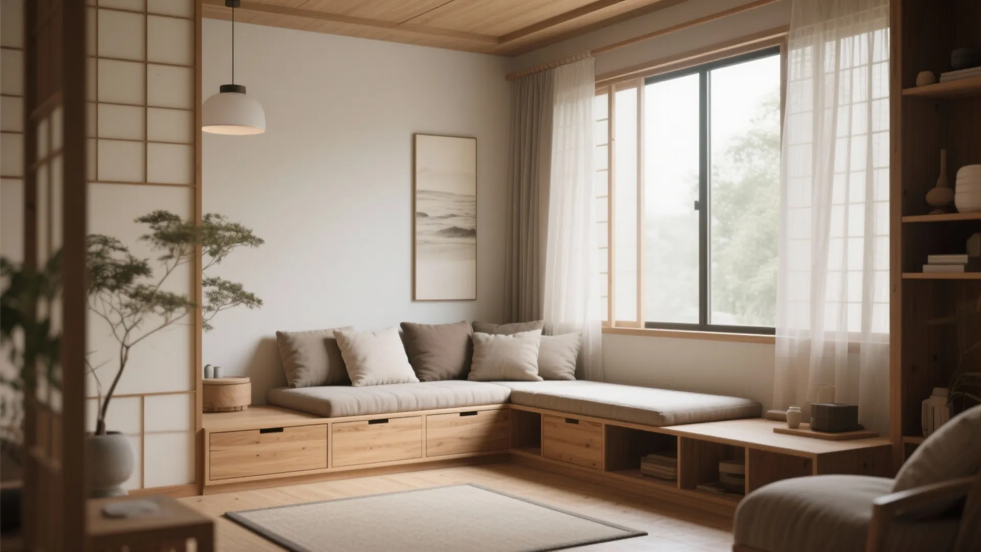 1. Low Platform Seating