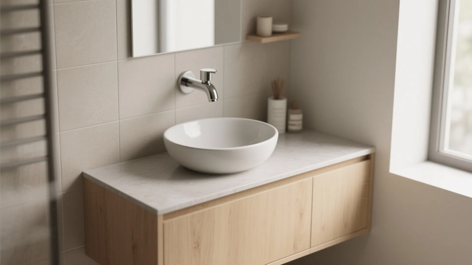 1. Low-profile vessel for sleek minimalism