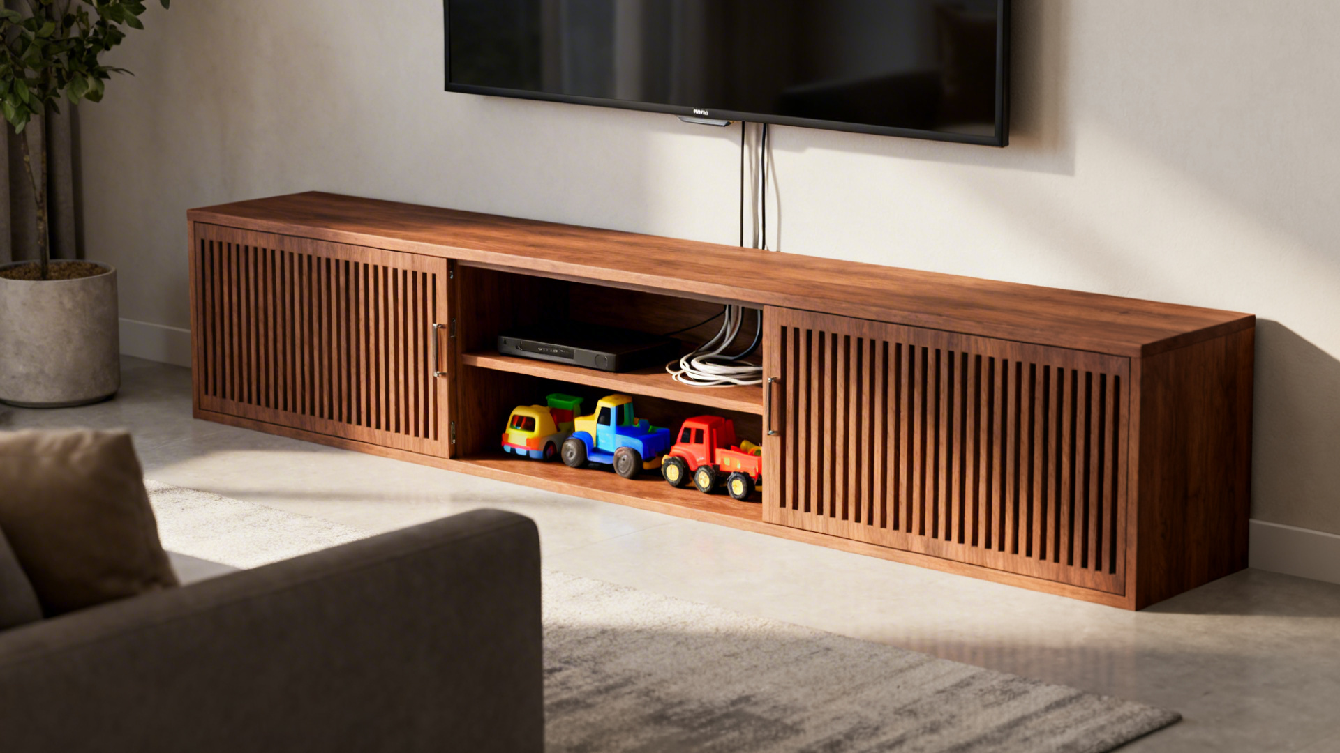 Living Room Feels Cluttered? Modern TV Stand Ideas That Add Space