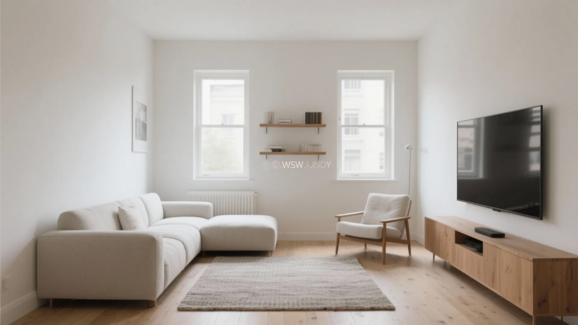 Low furniture profiles and open sightlines