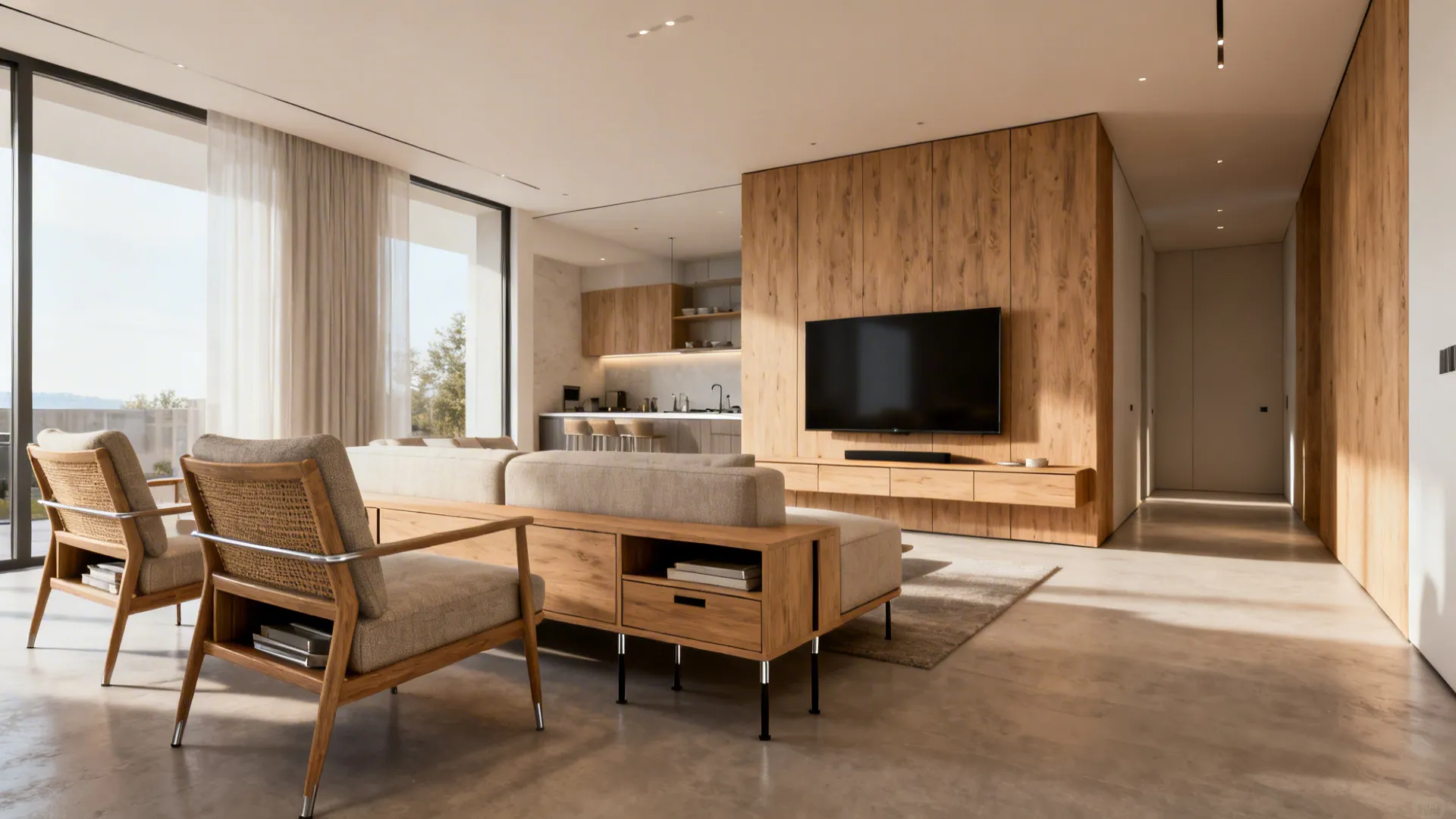 4. Choose furniture that supports sightlines and scale