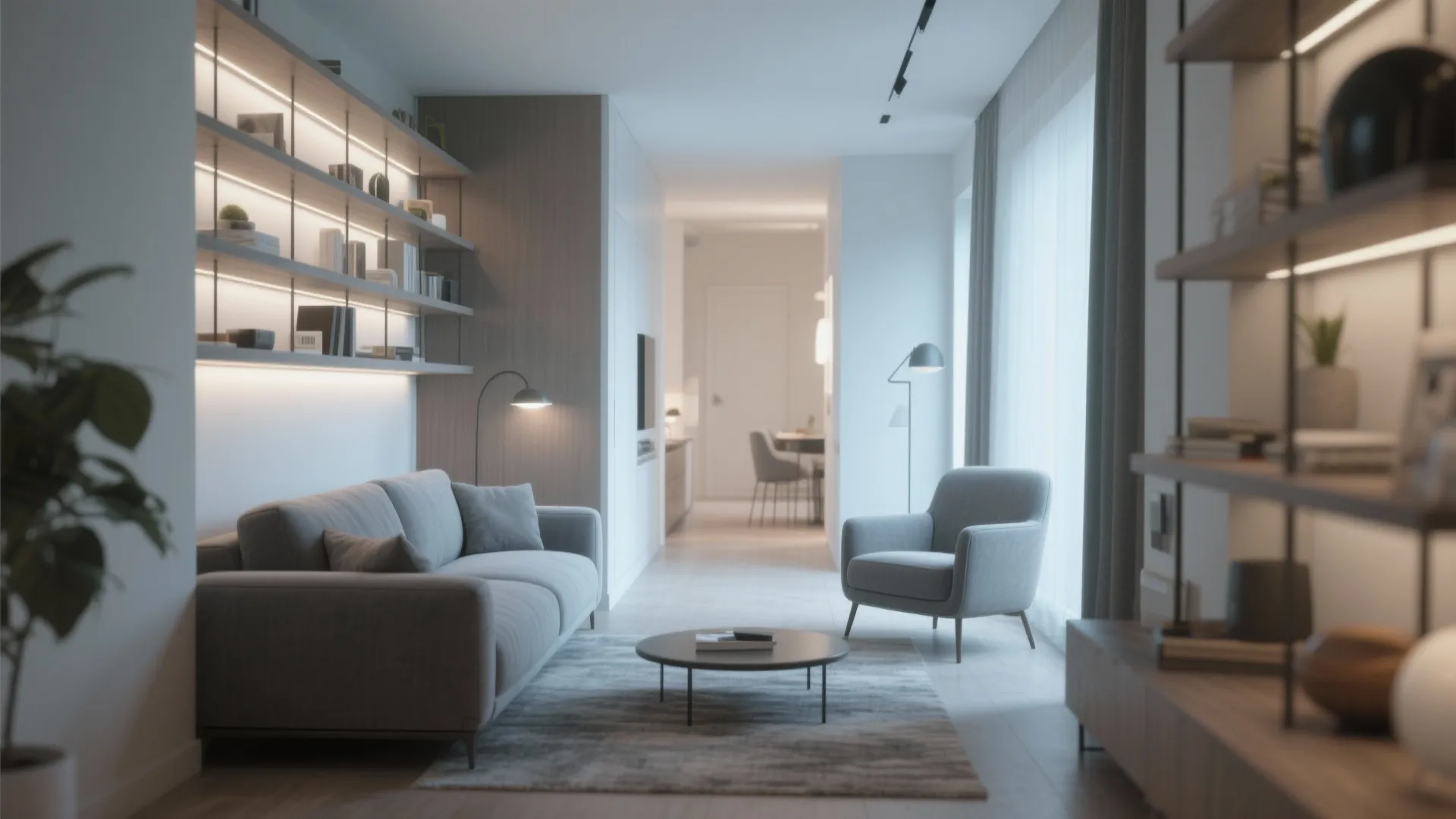 10. Keep It Open with Low-profile Furniture