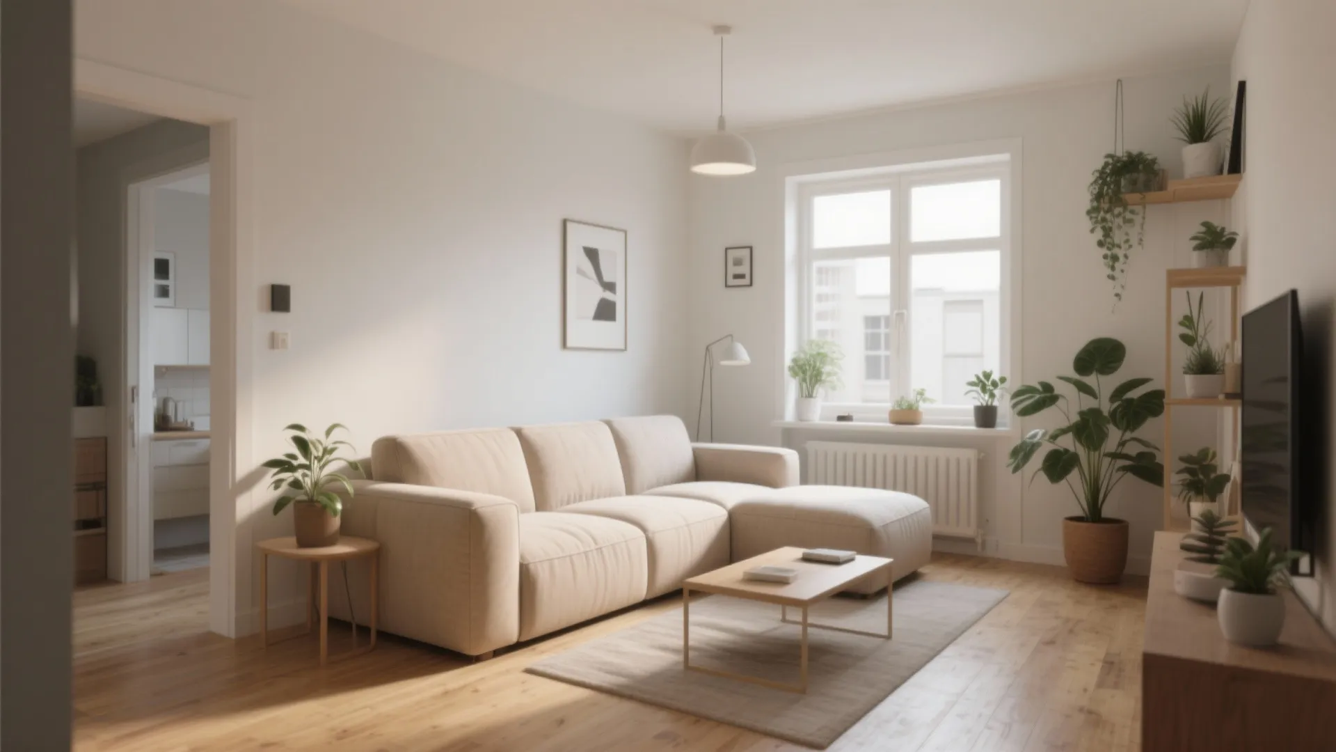 1. Low-Profile Modular Sofa