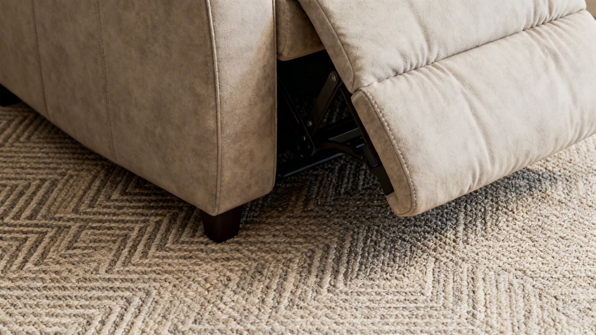 Living Room with Recliner Sofa Feels Cramped? 5 Layout Fixes