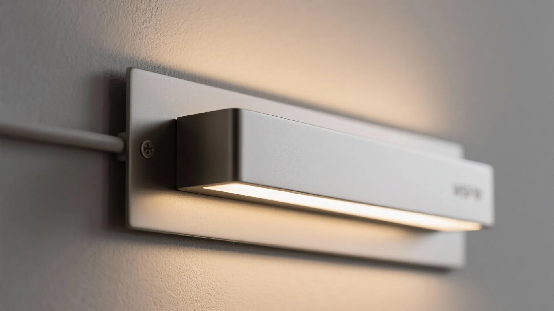 3) Hardwired low-profile sconces to free bedside space