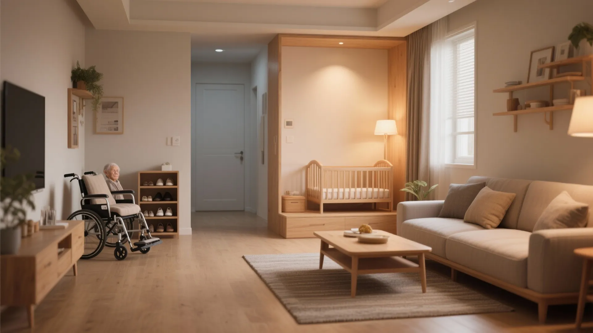 Low-Profile Seating & Aisle Planning